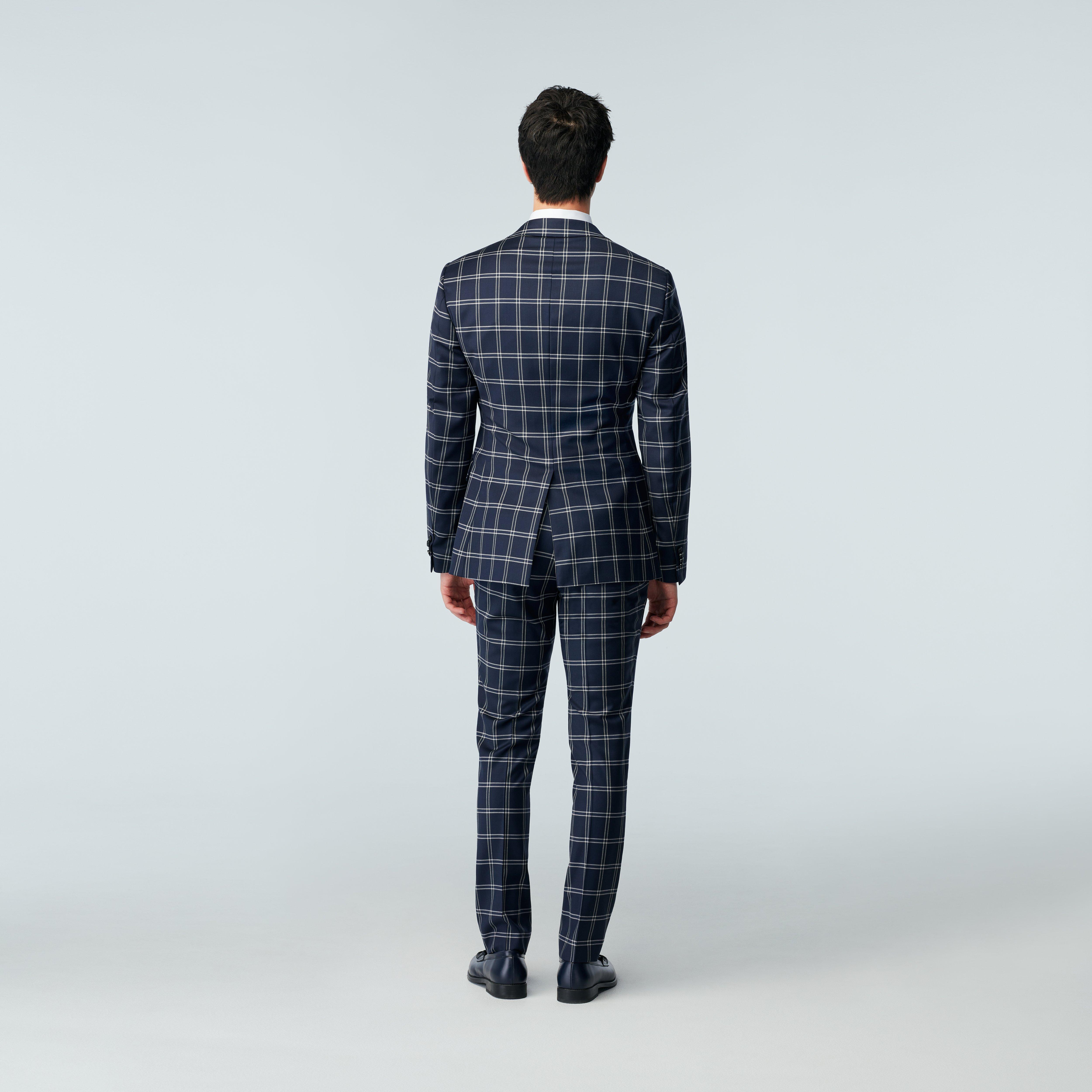Product thumbnail 2 Navy suit - Checked Design from Indochino Collection