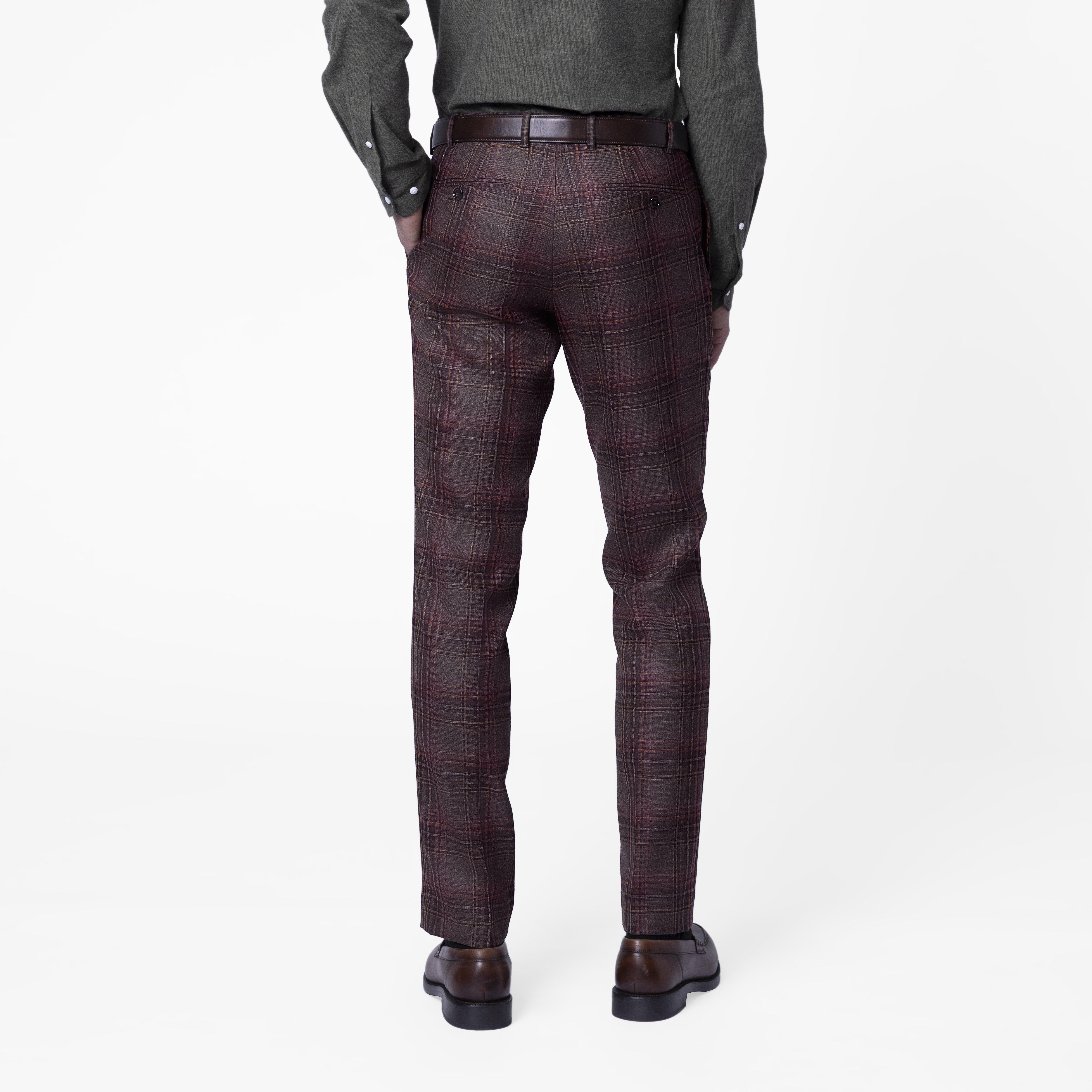 Product thumbnail 4 Brown suit - Checked Design from Indochino Collection
