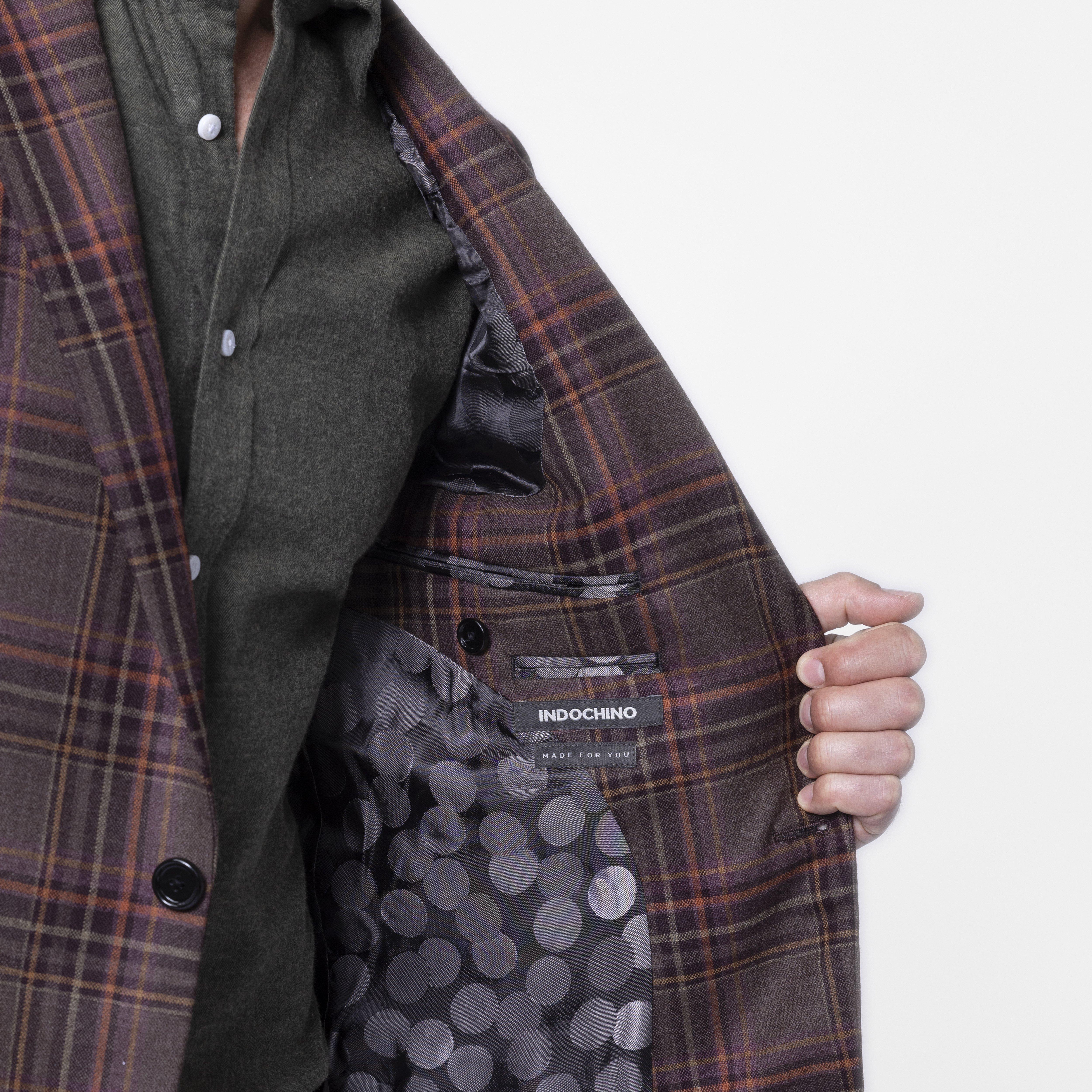 Product thumbnail 6 Brown suit - Checked Design from Indochino Collection