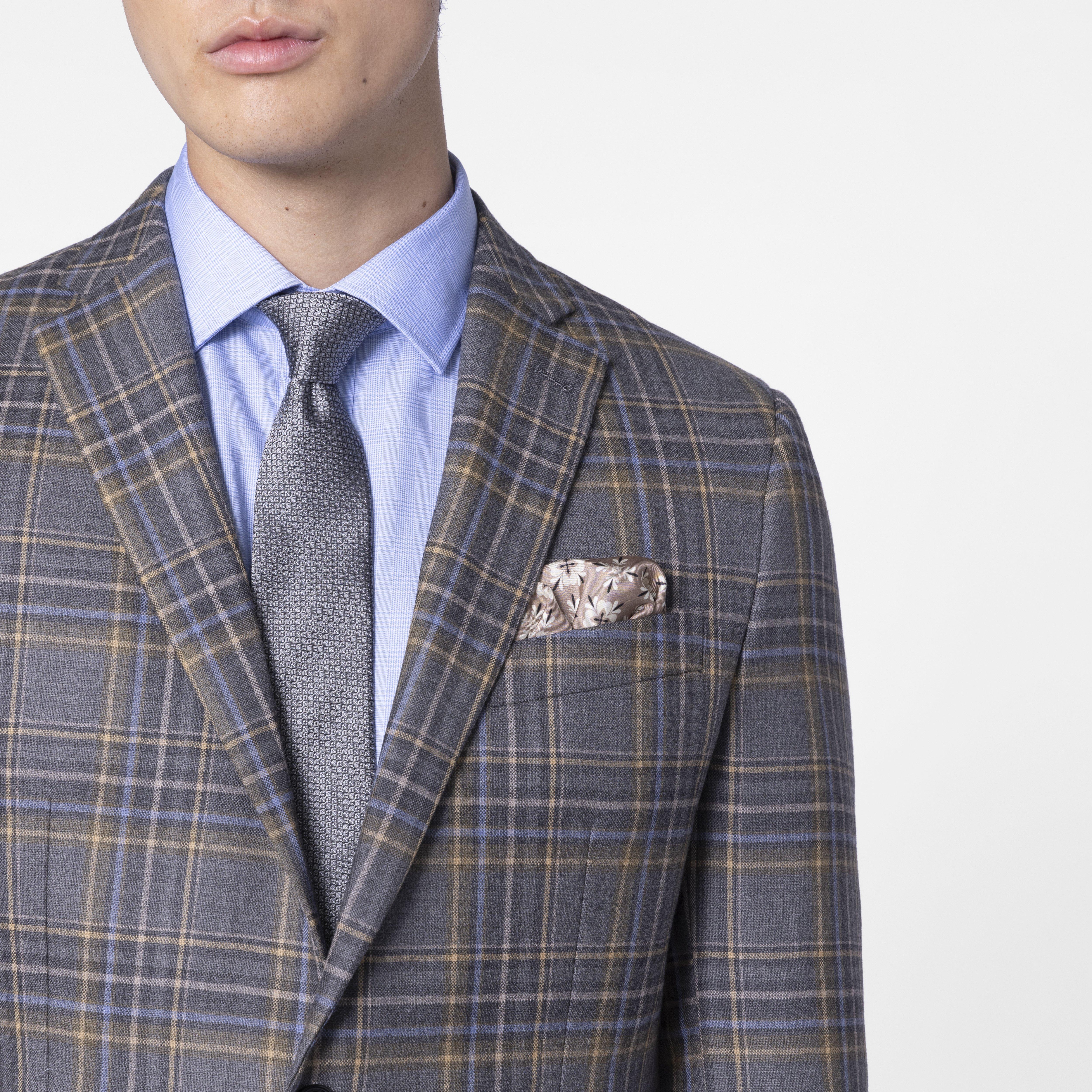 Product thumbnail 3 Gray blazer - Checked Design from Fall / Winter Indochino Collection