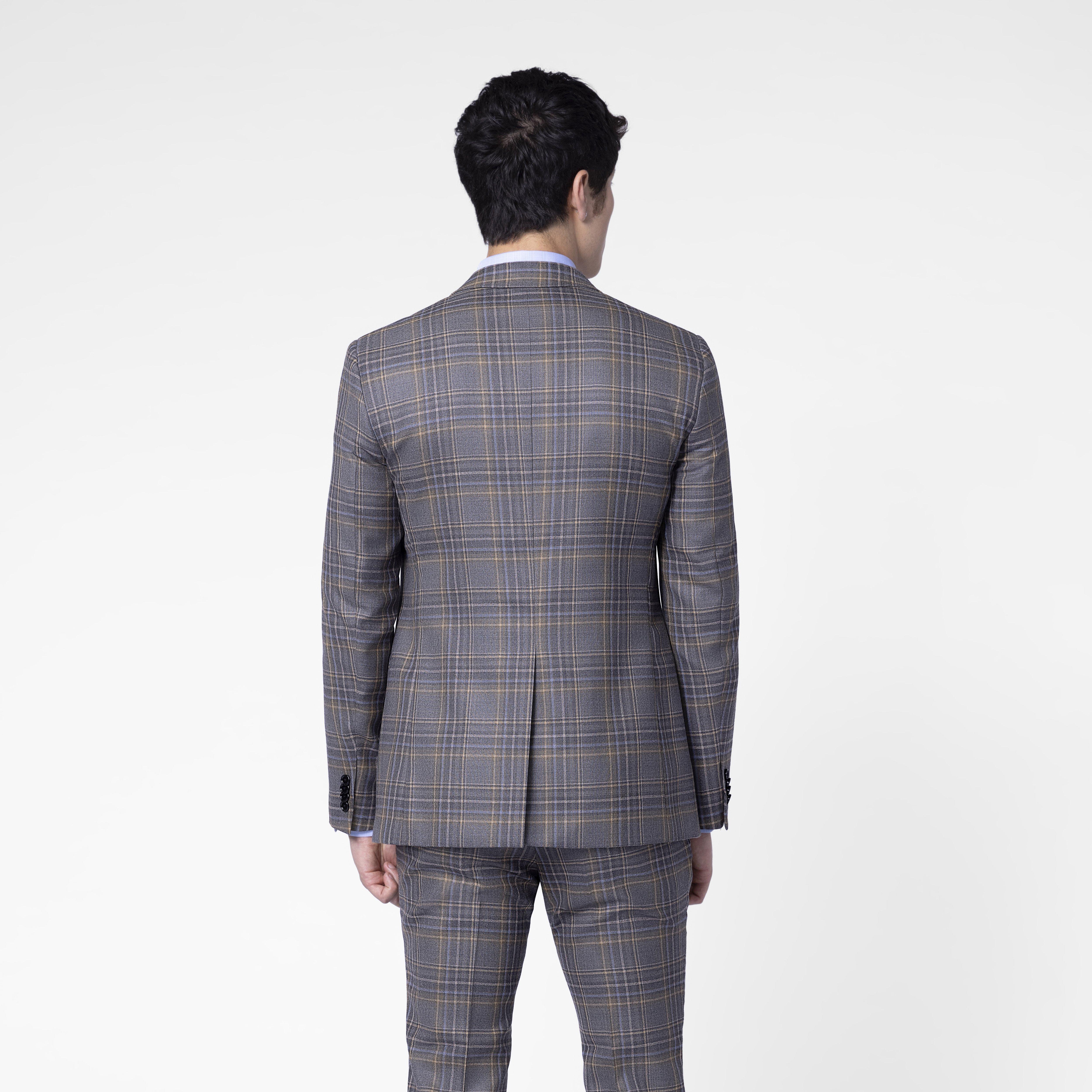 Product thumbnail 2 Gray suit - Checked Design from Indochino Collection