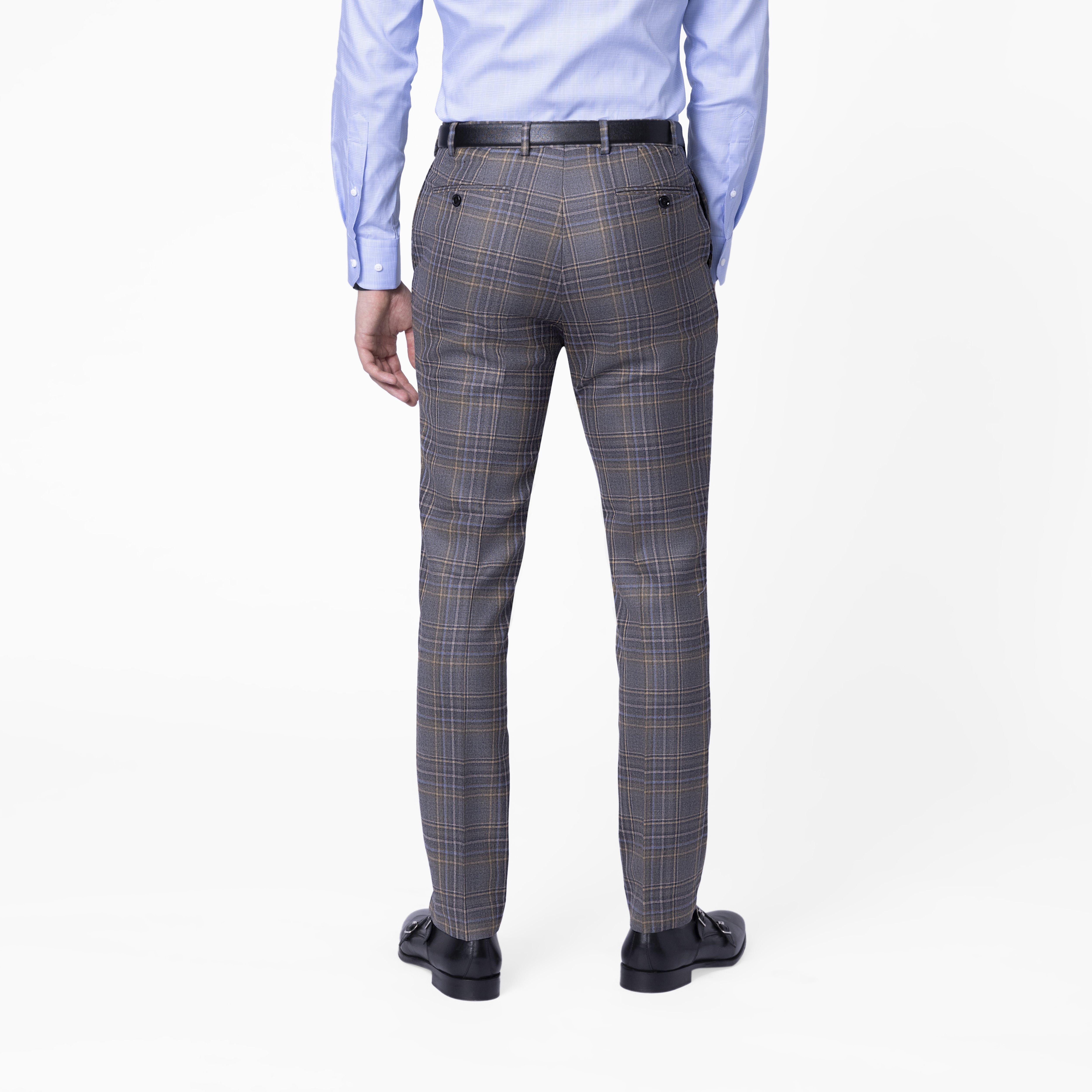 Product thumbnail 4 Gray suit - Checked Design from Indochino Collection
