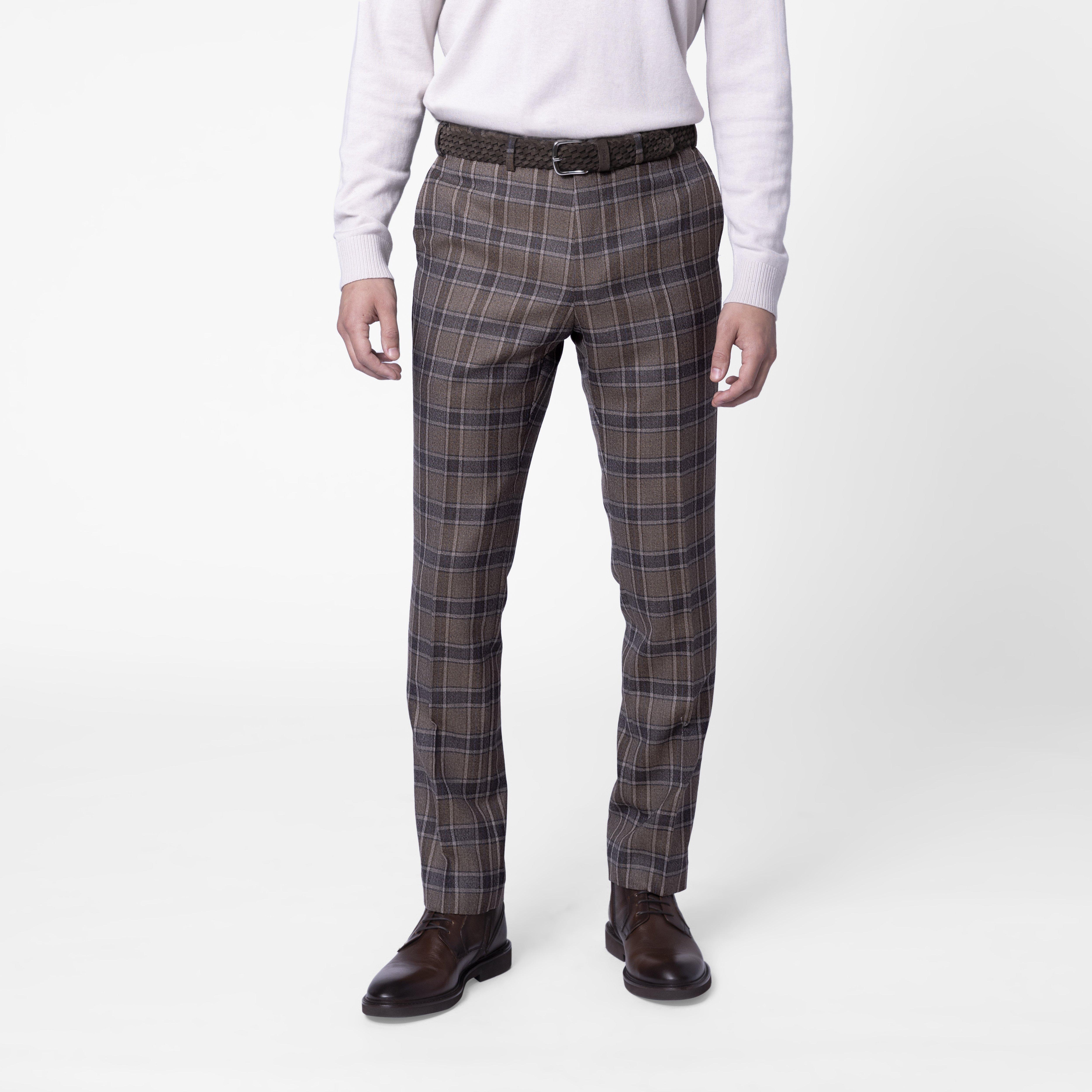 Product thumbnail 3 Brown suit - Plaid Design from Indochino Collection
