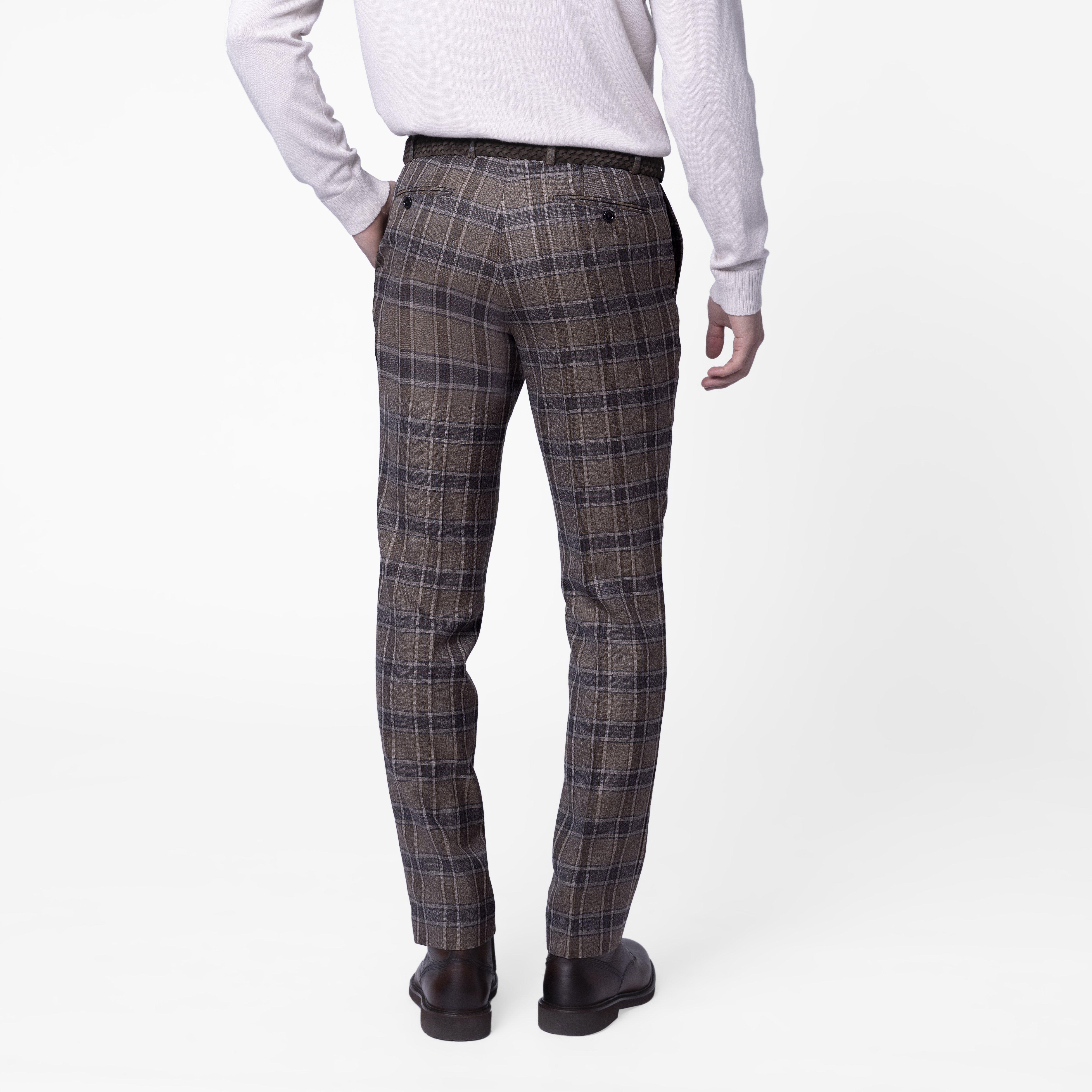 Product thumbnail 4 Brown suit - Plaid Design from Indochino Collection