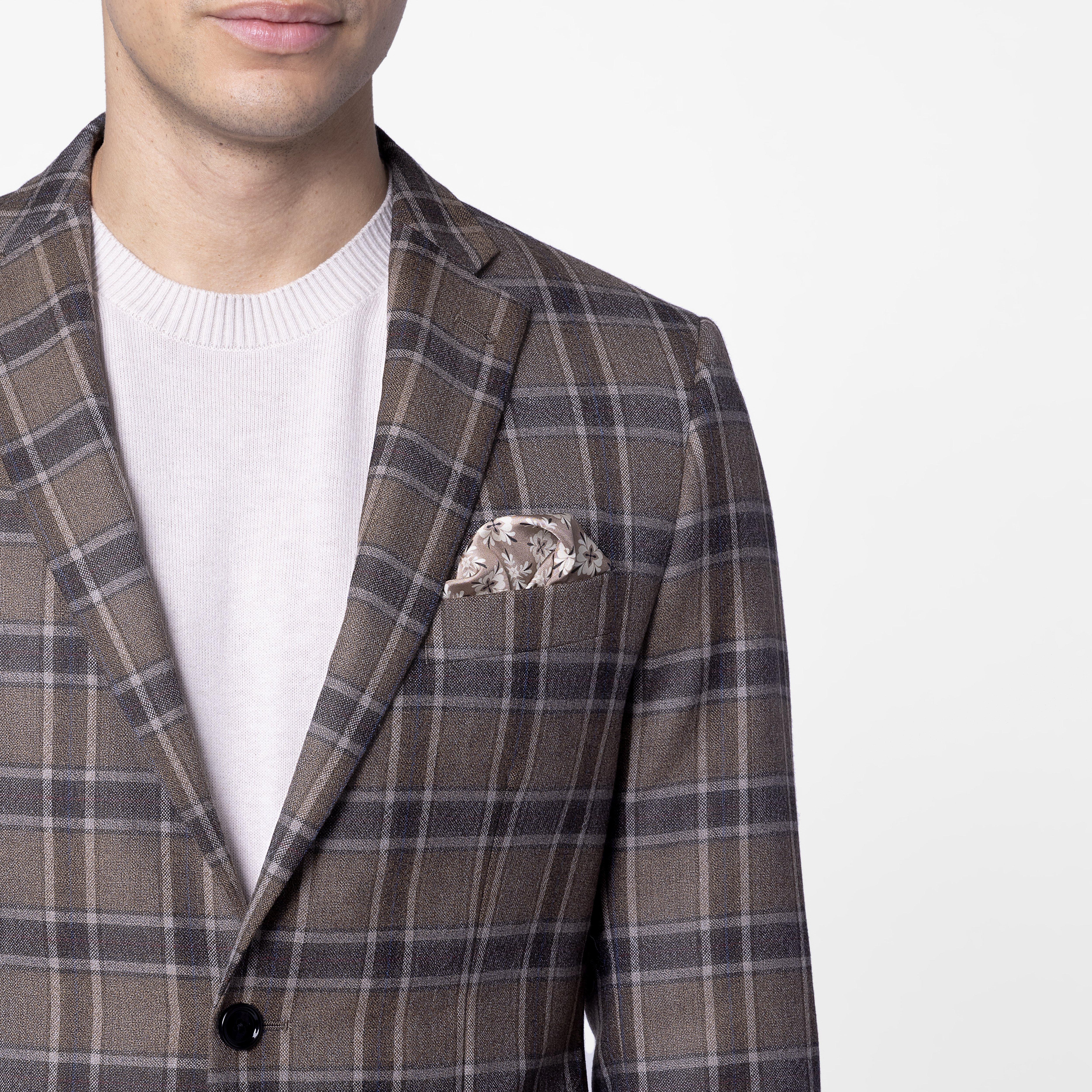 Product thumbnail 5 Brown suit - Plaid Design from Indochino Collection
