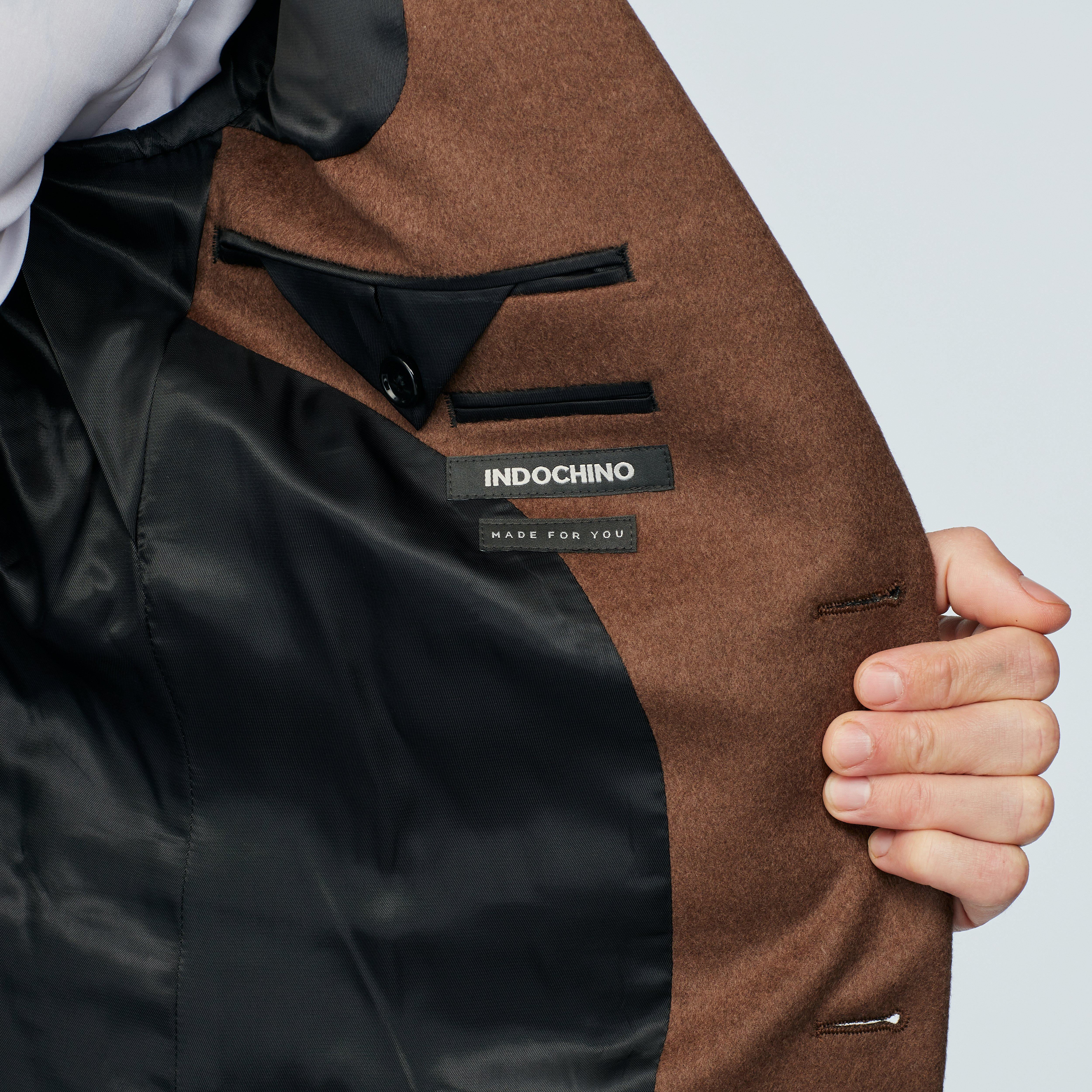 Product thumbnail 5 Brown suit - Solid Design from Indochino Collection