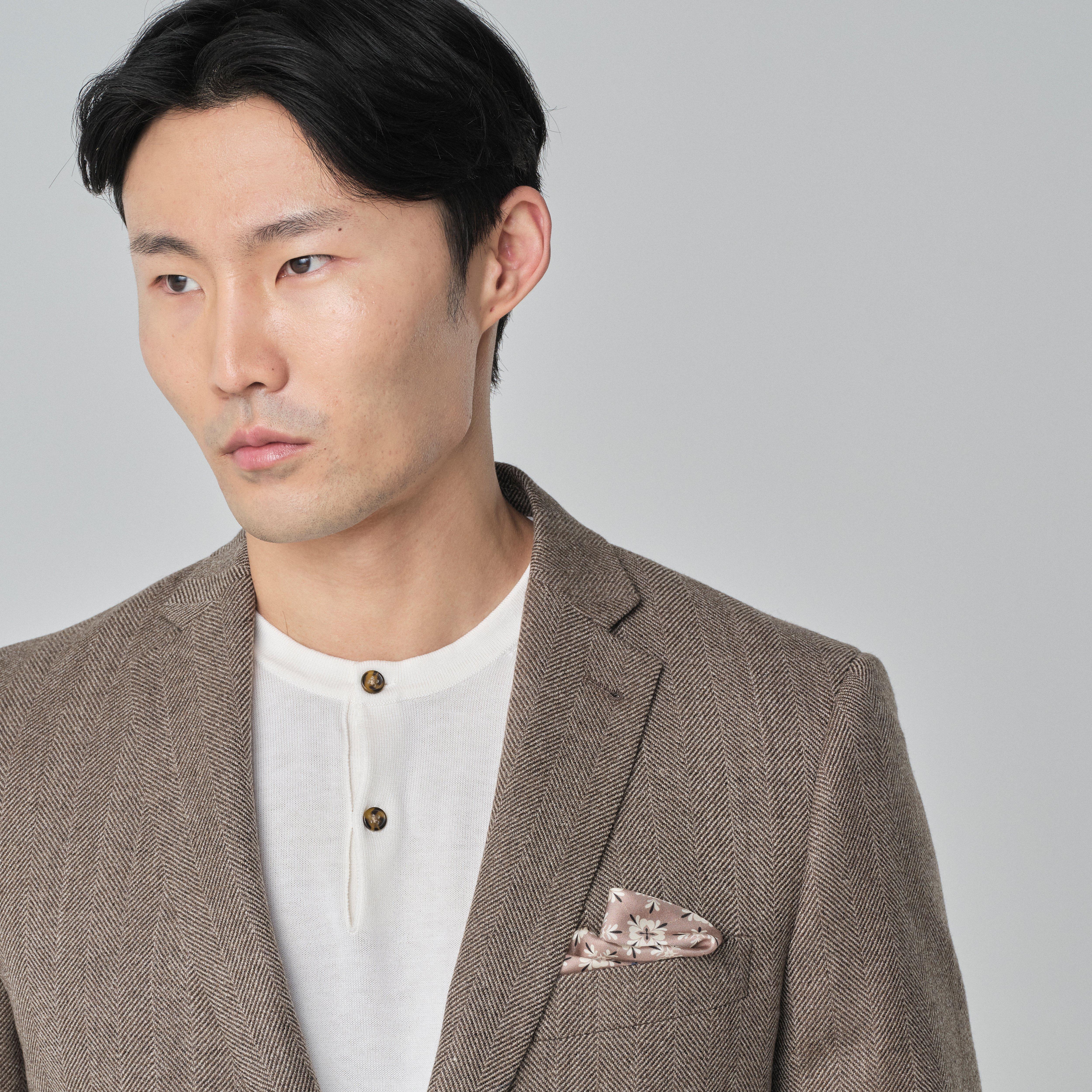 Product thumbnail 6 Brown suit - Herringbone Design from Fall / Winter Indochino Collection