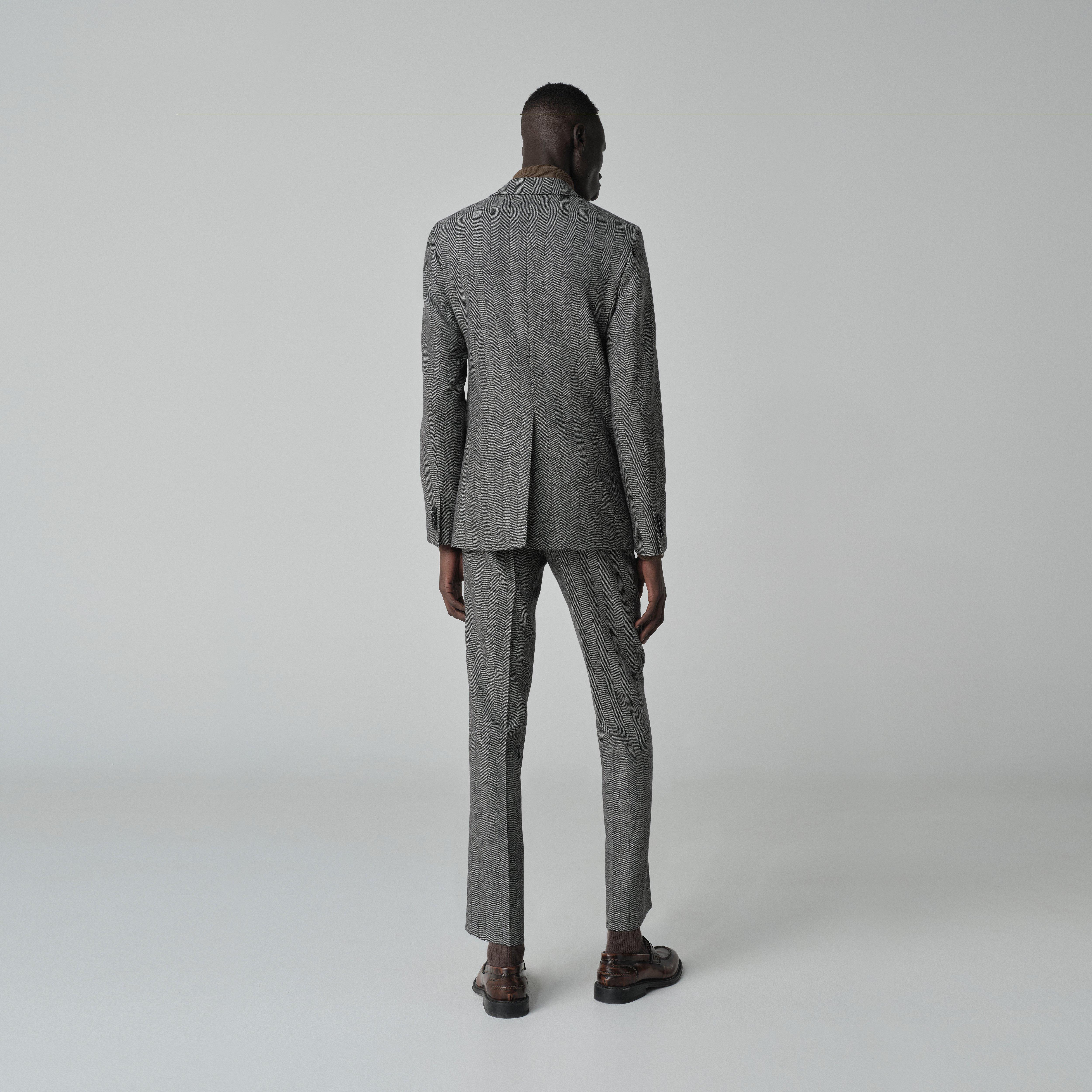 Product thumbnail 2 Gray suit - Herringbone Design from Indochino Collection