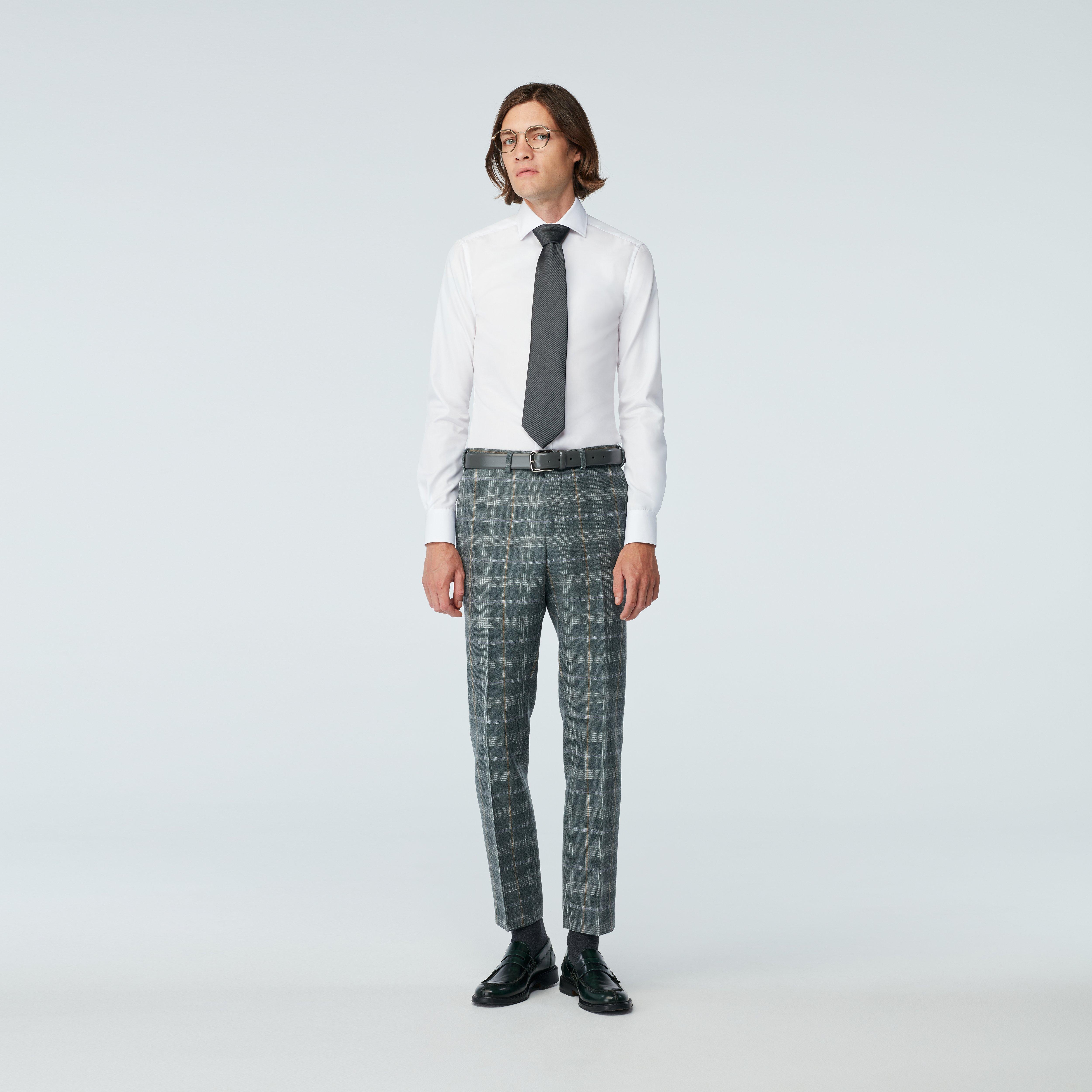 Product thumbnail 3 Blue suit - Checked Design from Fall / Winter Indochino Collection