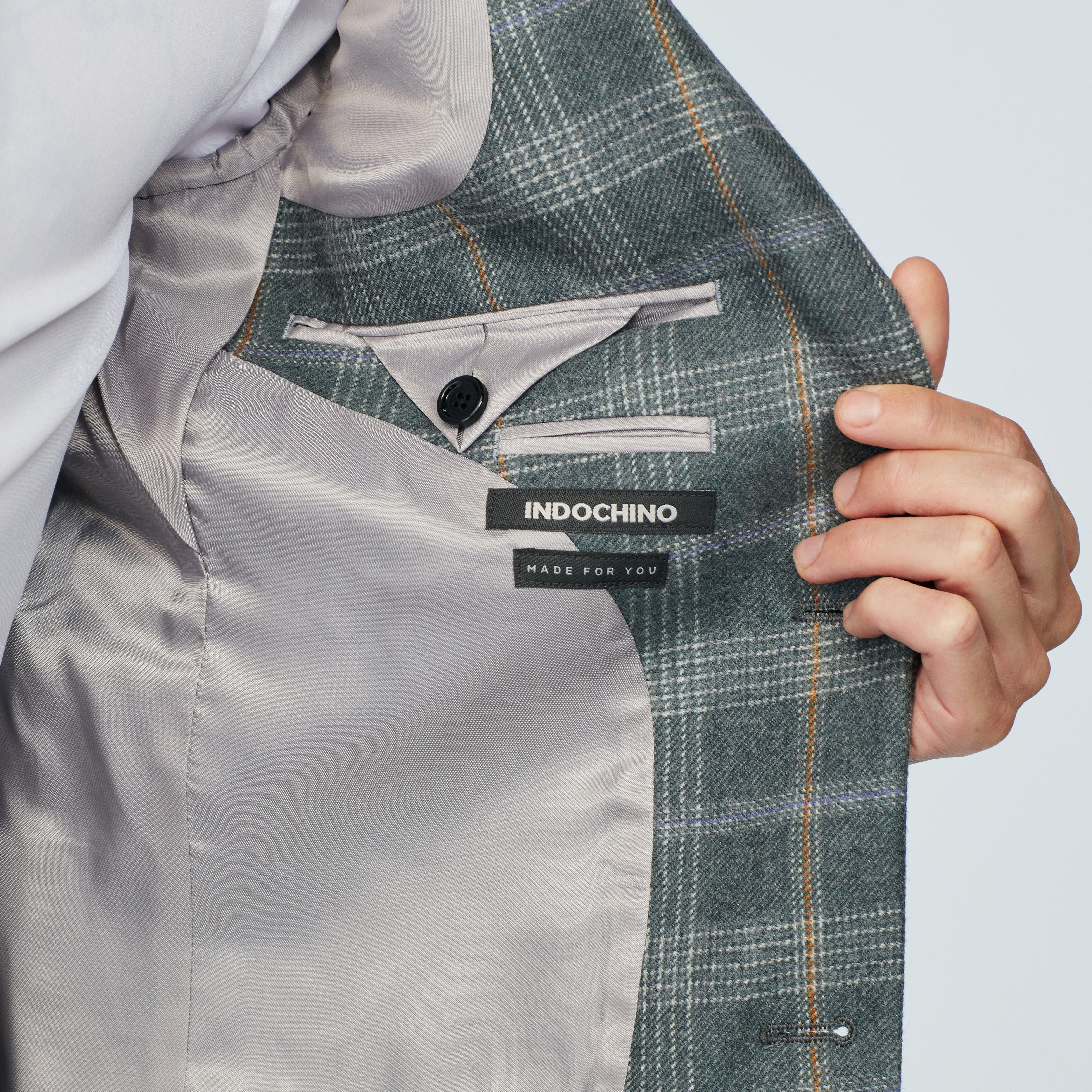 Product thumbnail 5 Green suit - Checked Design from Indochino Collection