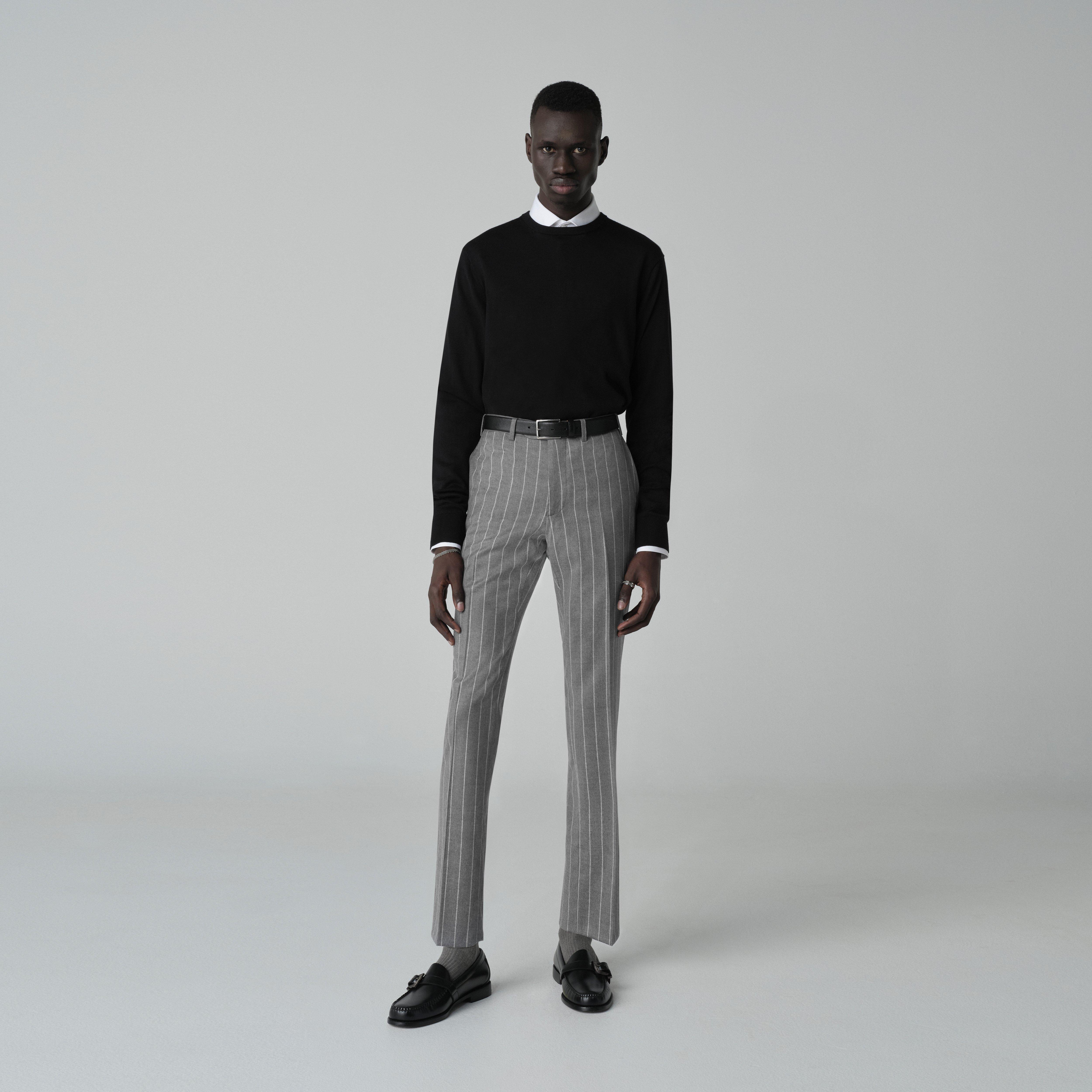 Product thumbnail 3 Gray suit - Striped Design from Italian Indochino Collection