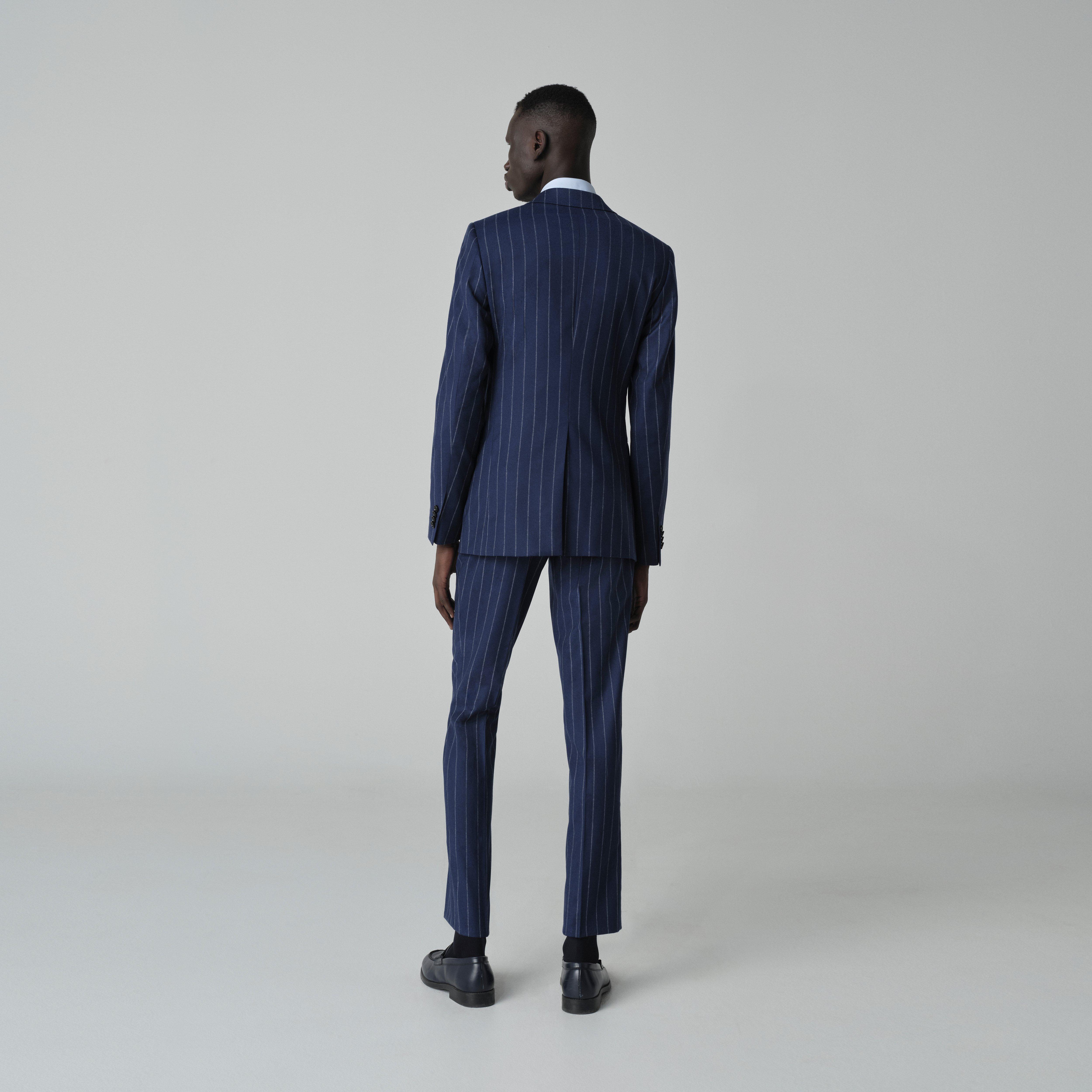 Product thumbnail 2 Navy suit - Striped Design from Italian Indochino Collection