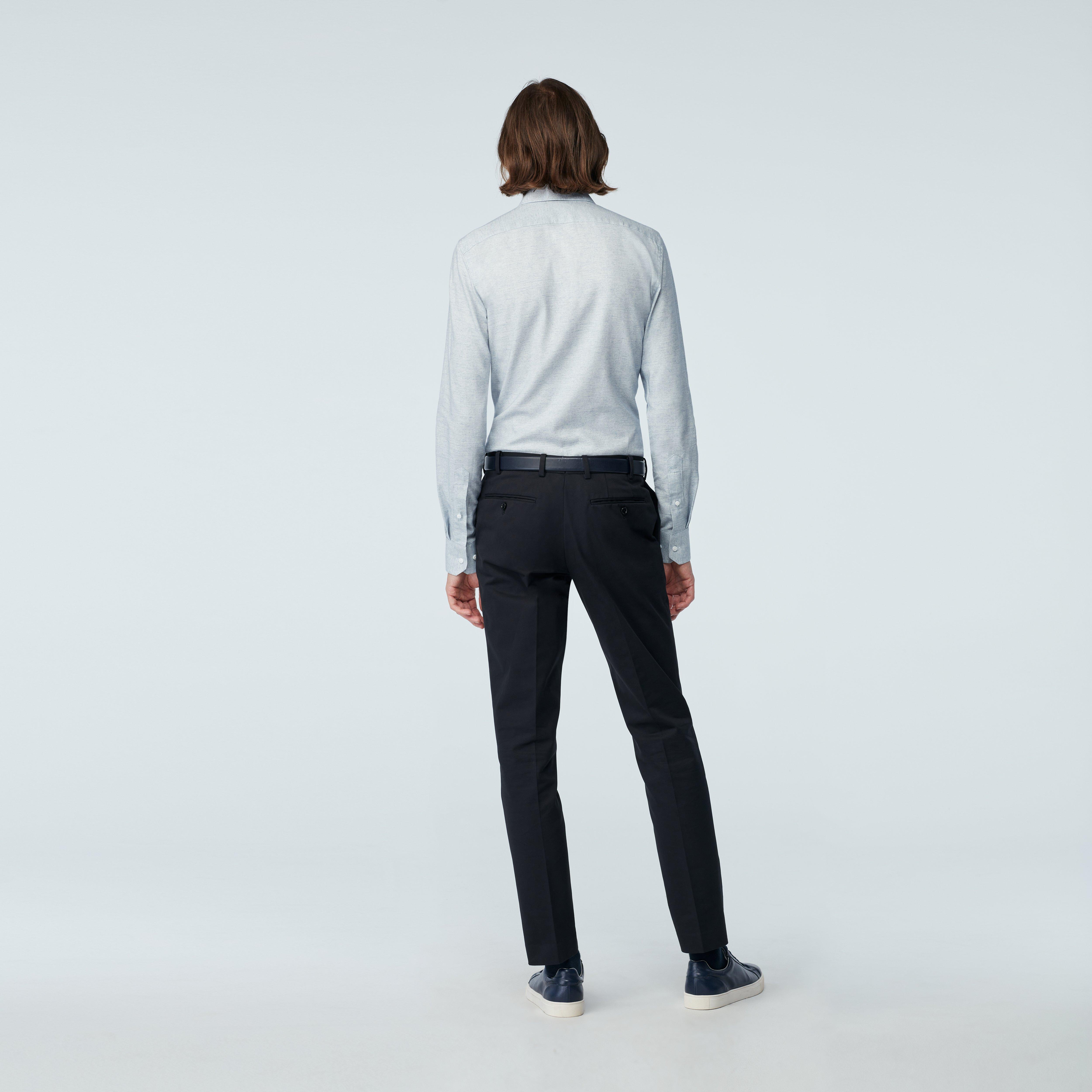 Product thumbnail 2 Gray shirt - Solid Design from Indochino Collection