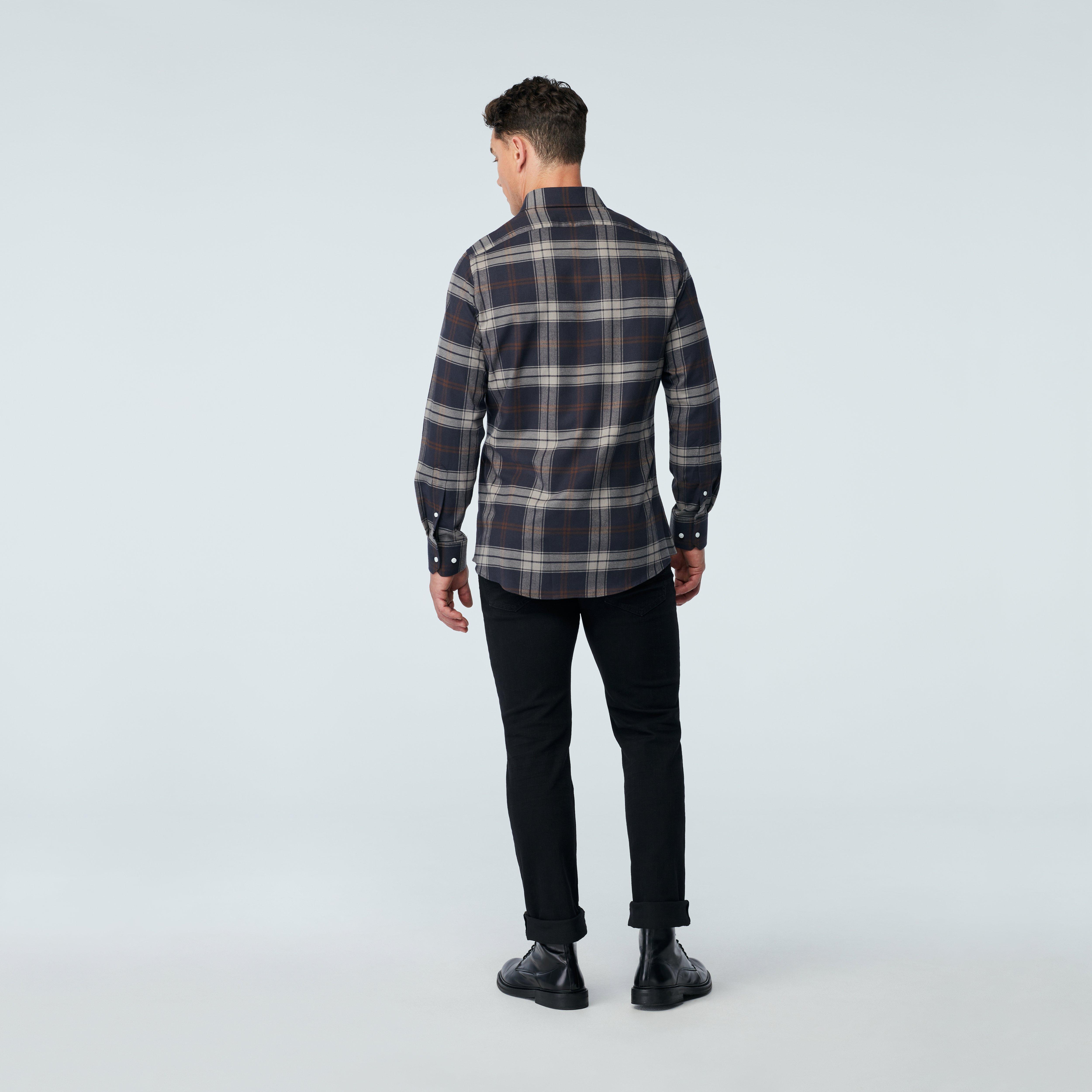 Product thumbnail 2 Navy shirt - Plaid Design from Indochino Collection