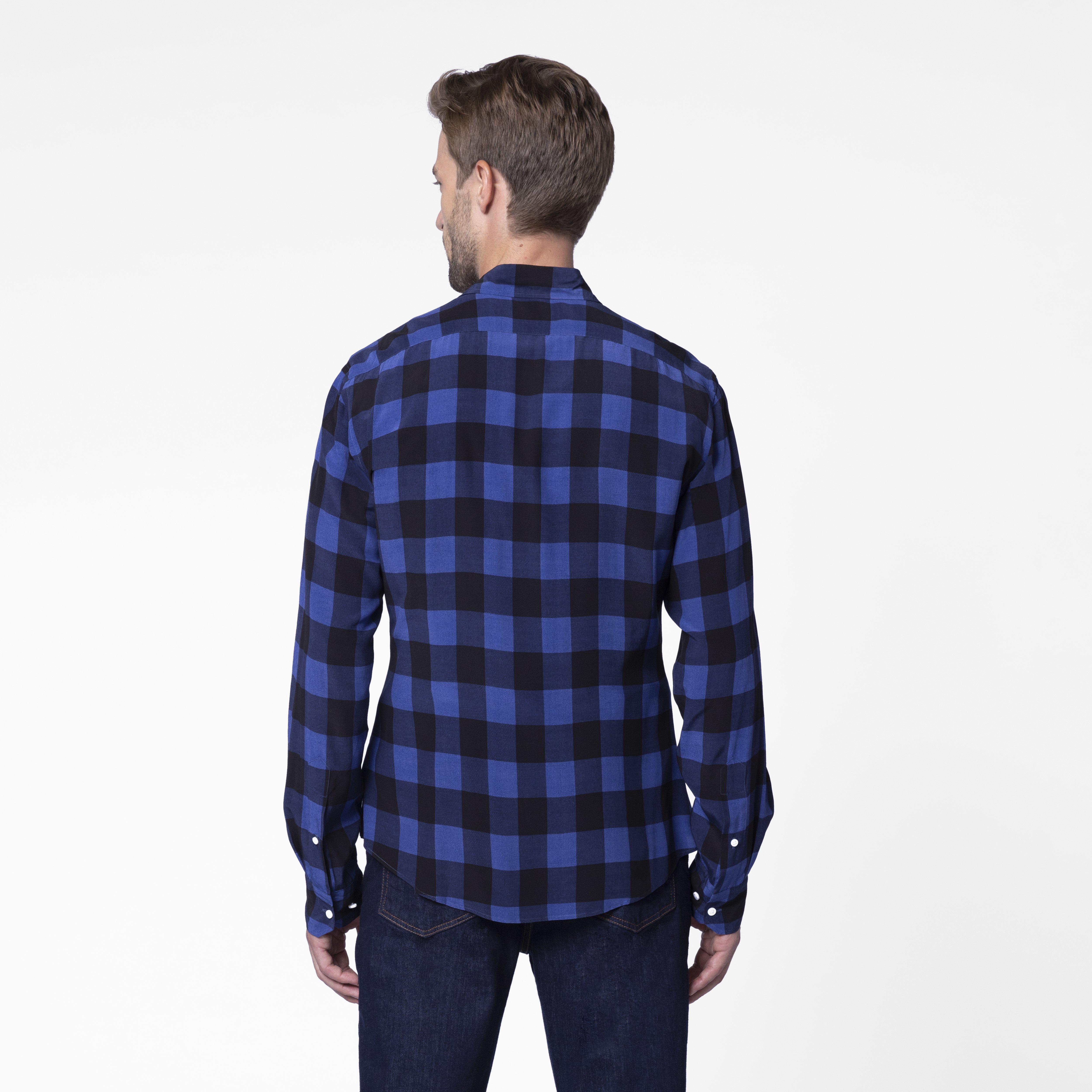 Product thumbnail 2 Blue shirt - Pattern Design from Indochino Collection