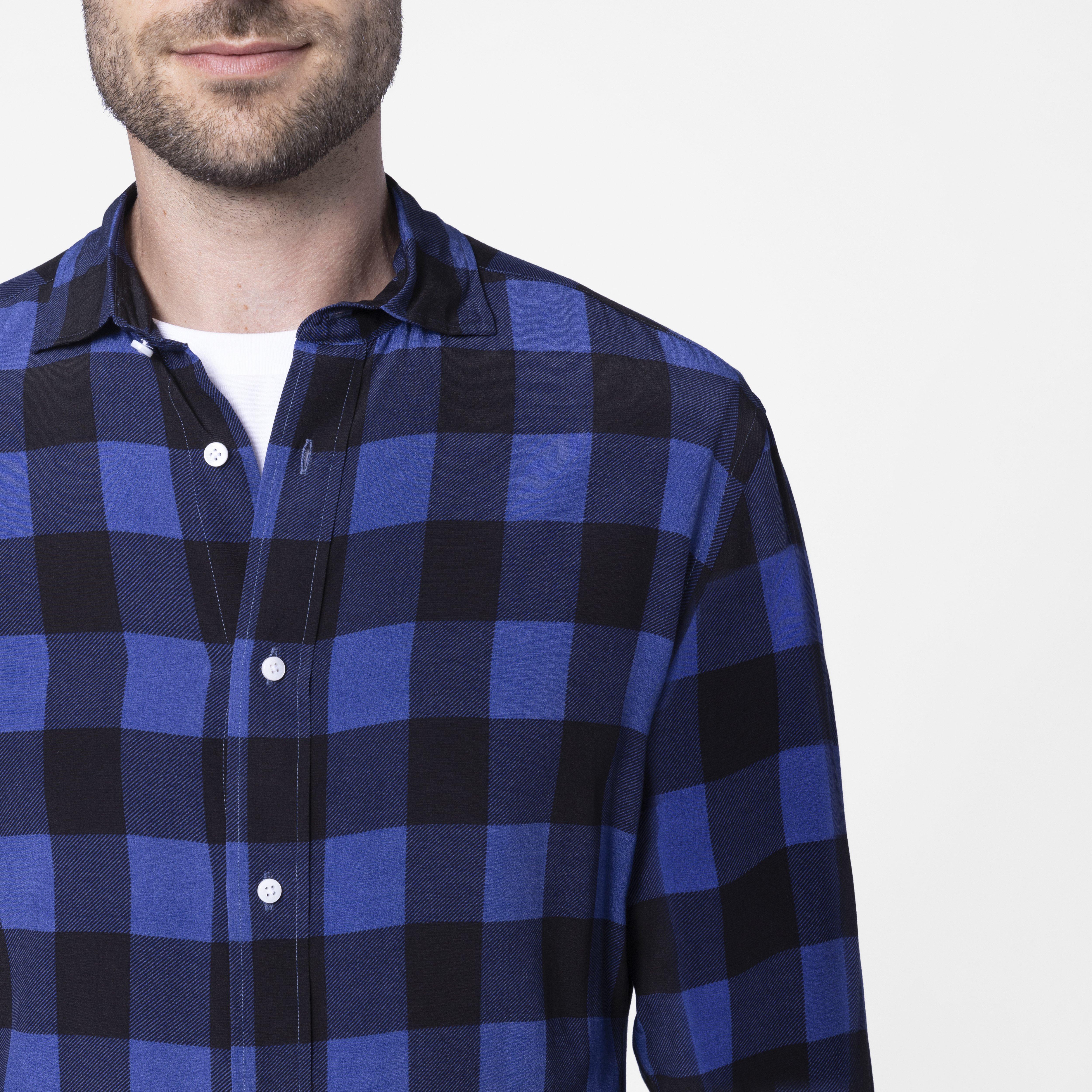 Product thumbnail 3 Blue shirt - Pattern Design from Indochino Collection