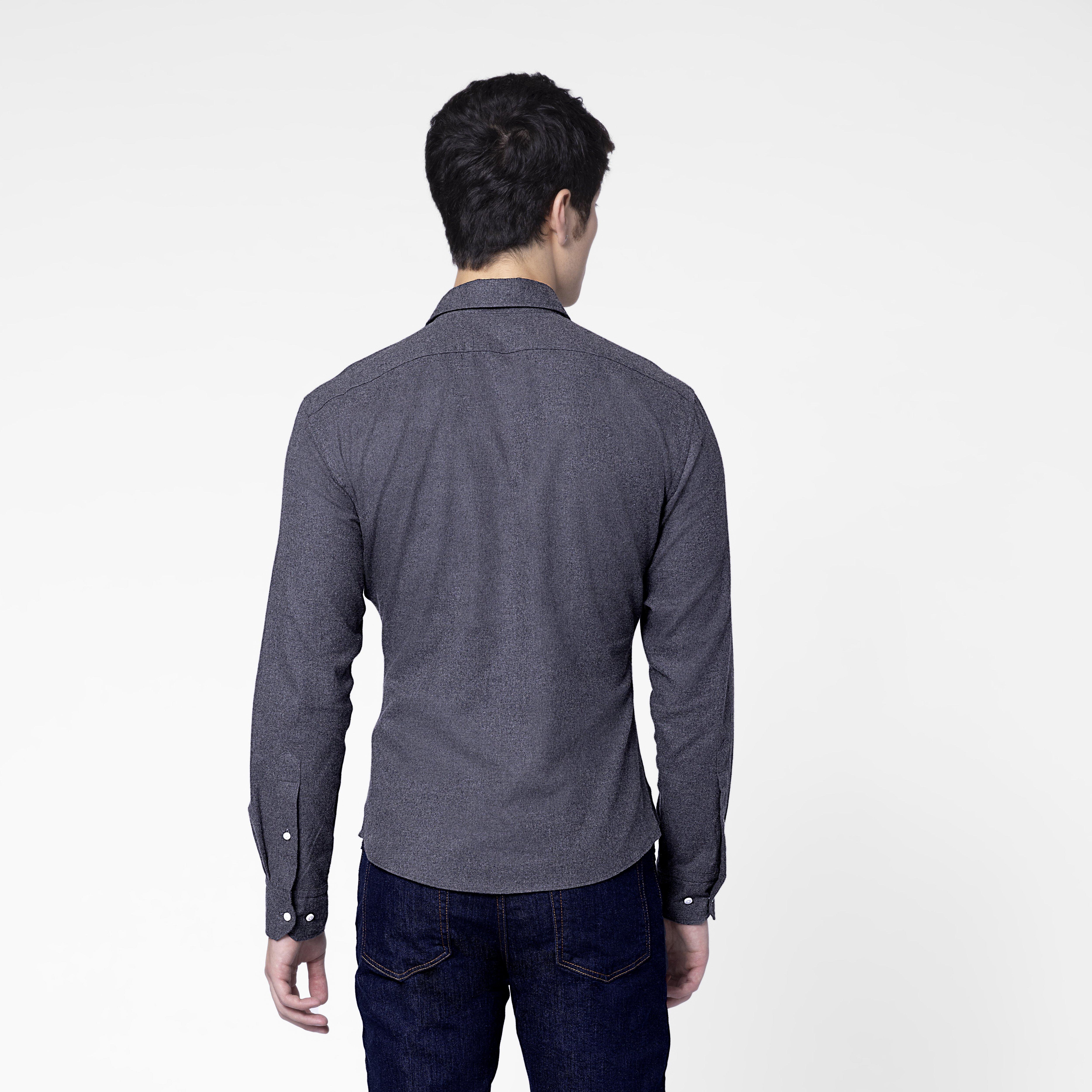 Product thumbnail 2 Gray shirt - Solid Design from Indochino Collection