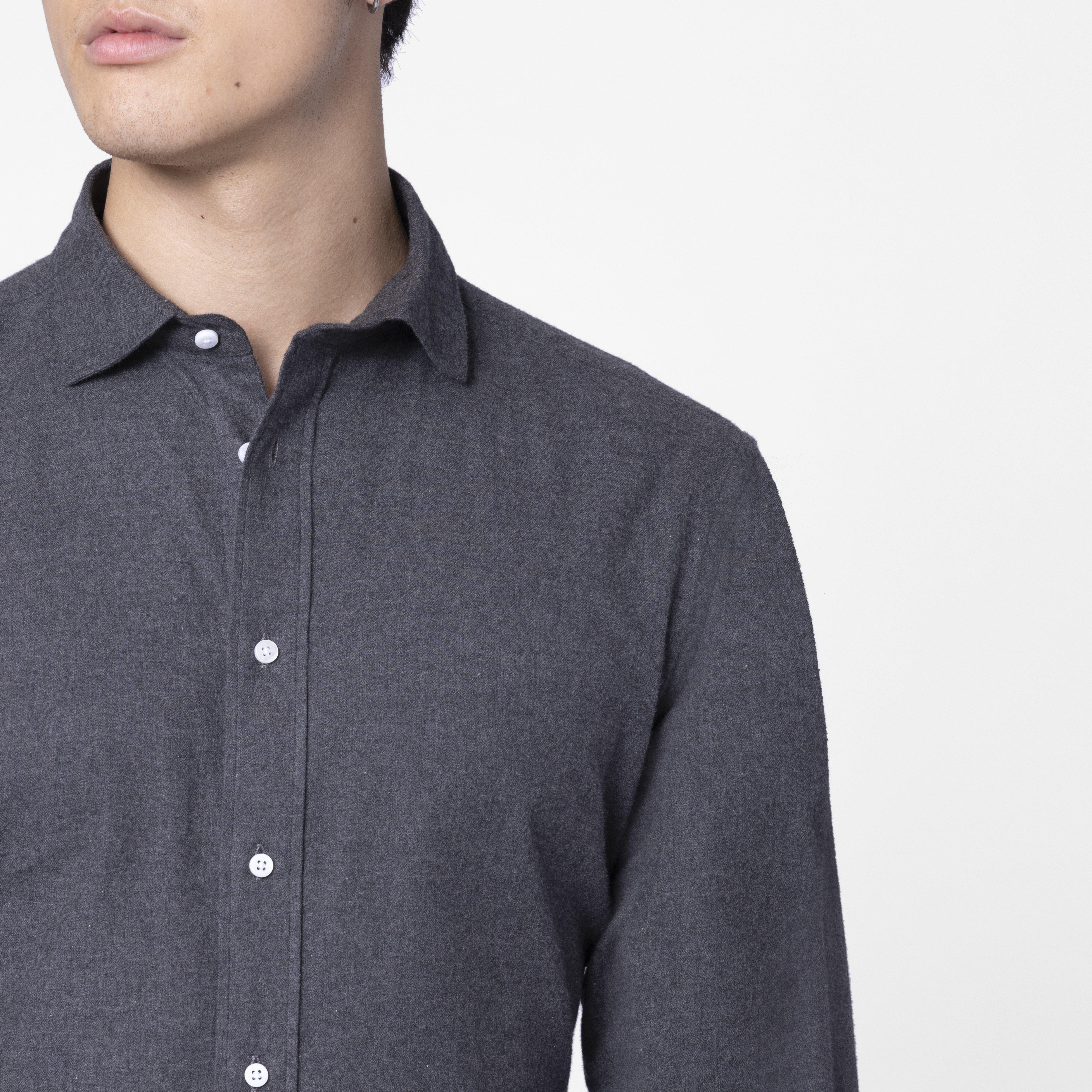 Product thumbnail 3 Gray shirt - Solid Design from Indochino Collection