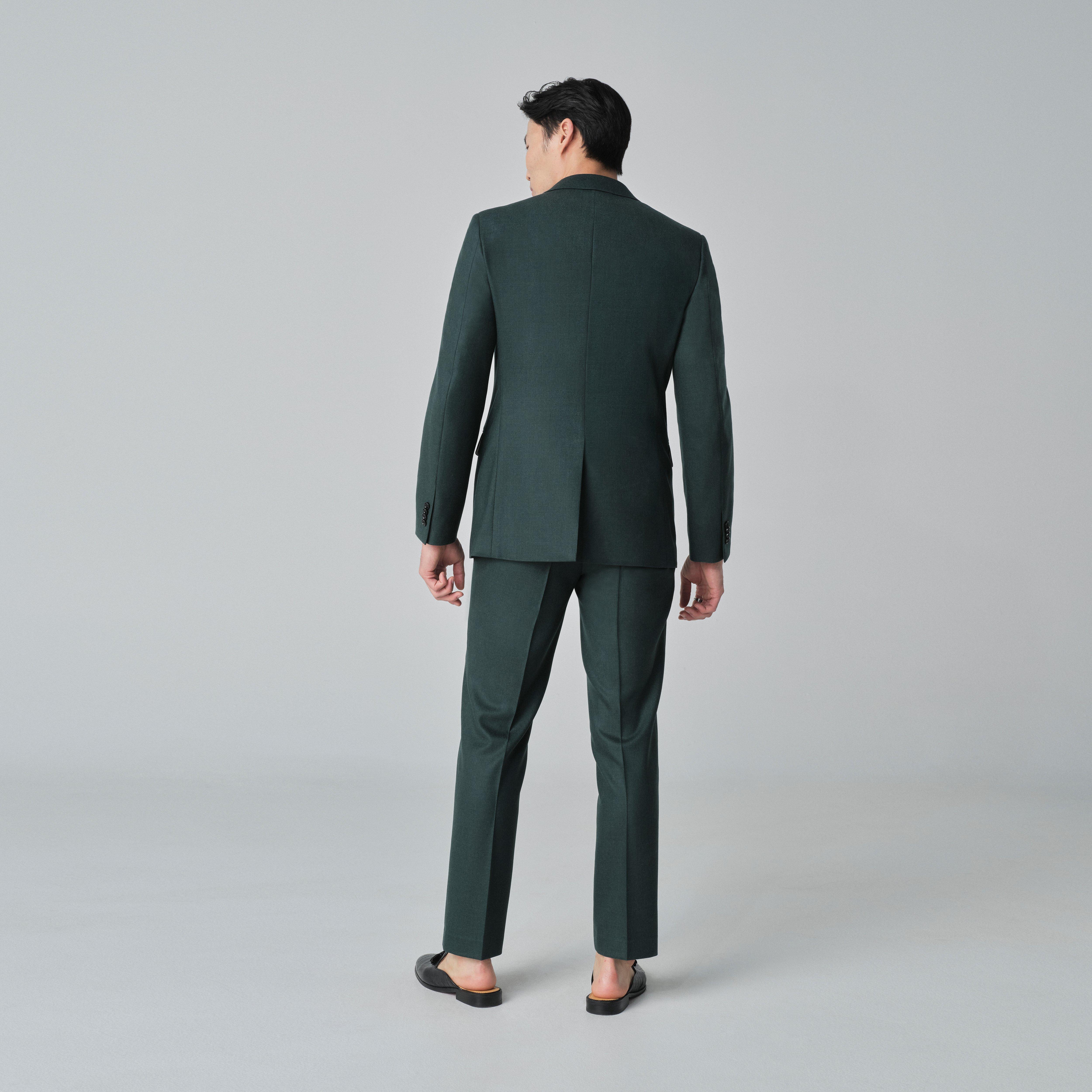Product thumbnail 2 Green blazer - Solid Design from Italian Indochino Collection