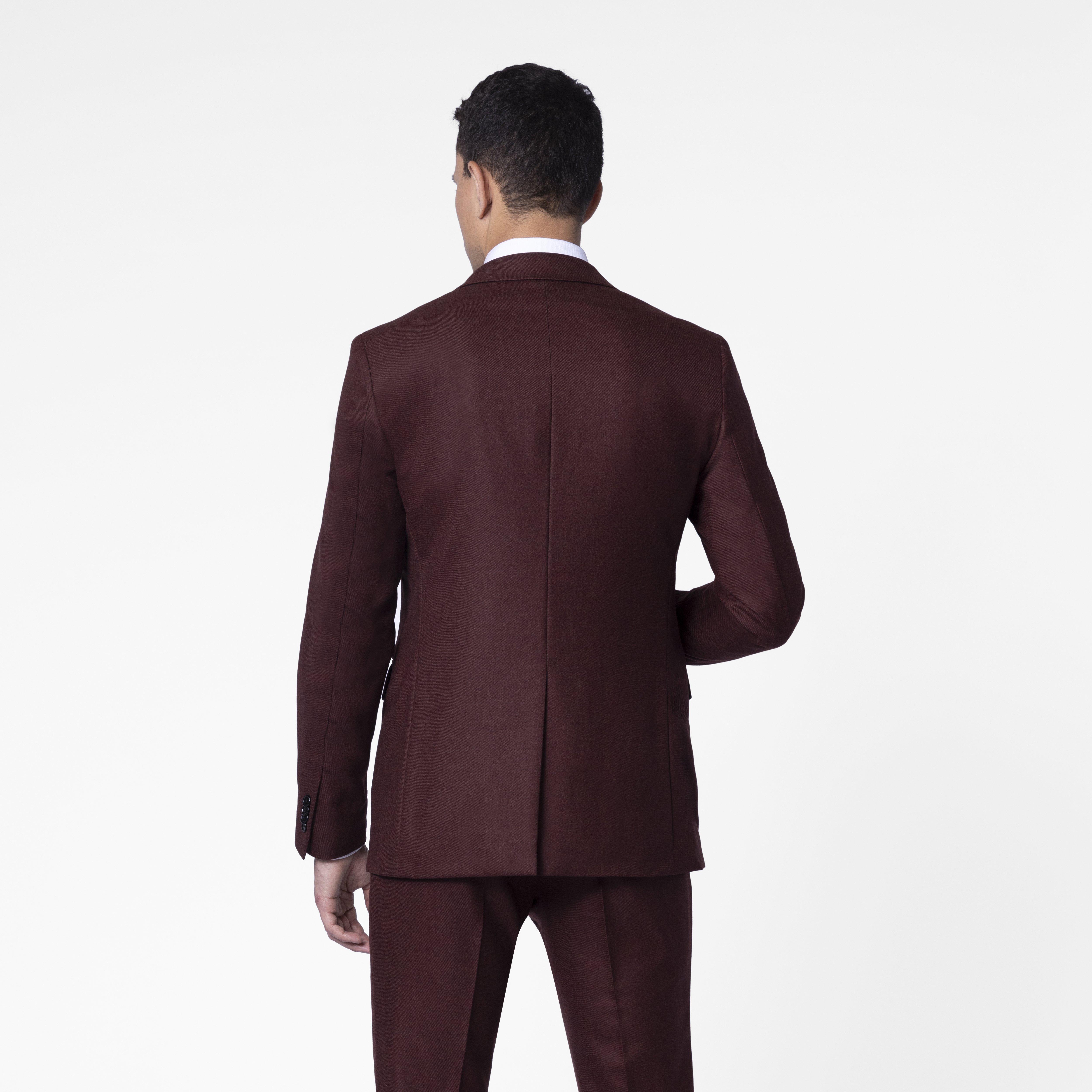 Product thumbnail 2 Red blazer - Solid Design from Indochino Collection