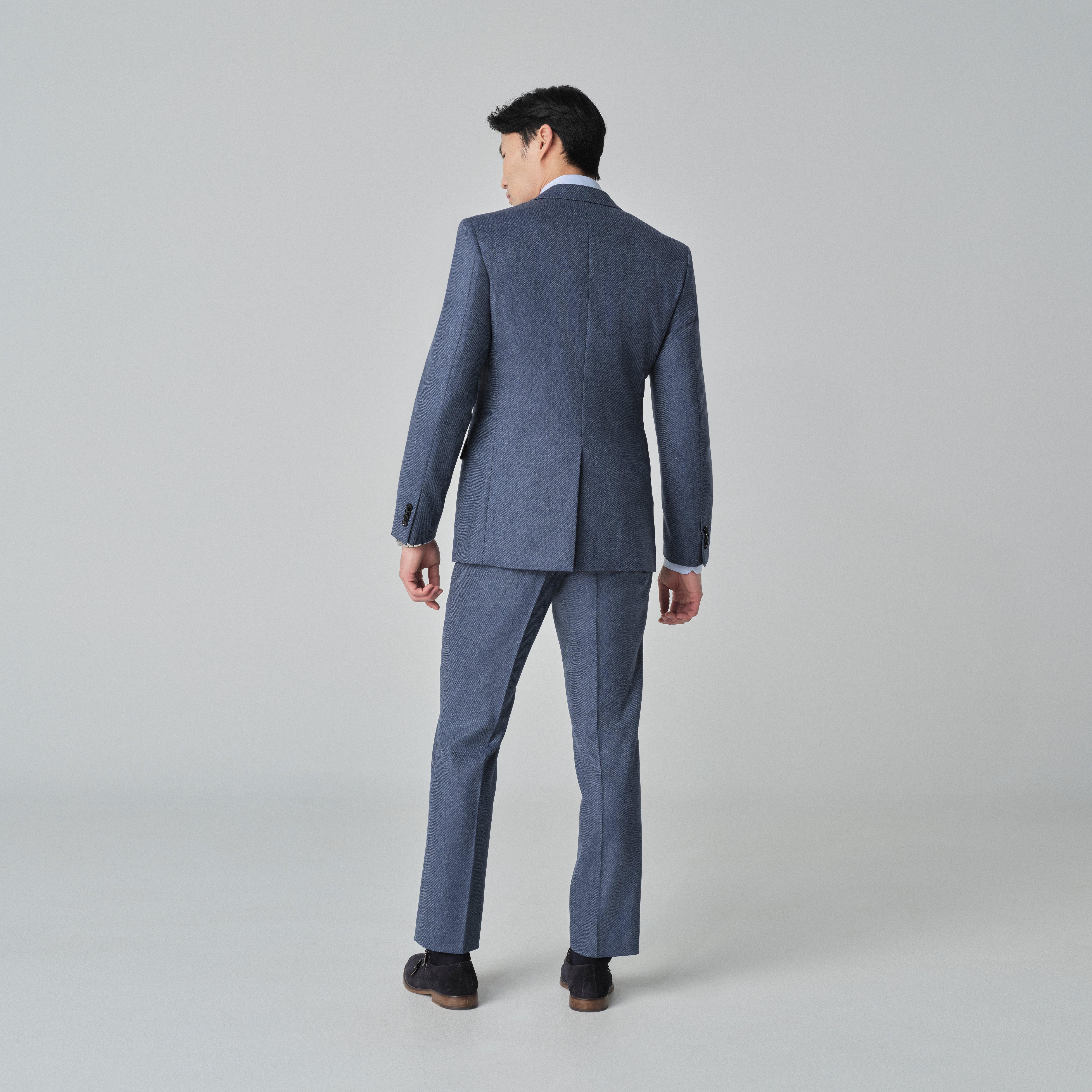 Product thumbnail 2 Blue blazer - Solid Design from Italian Indochino Collection