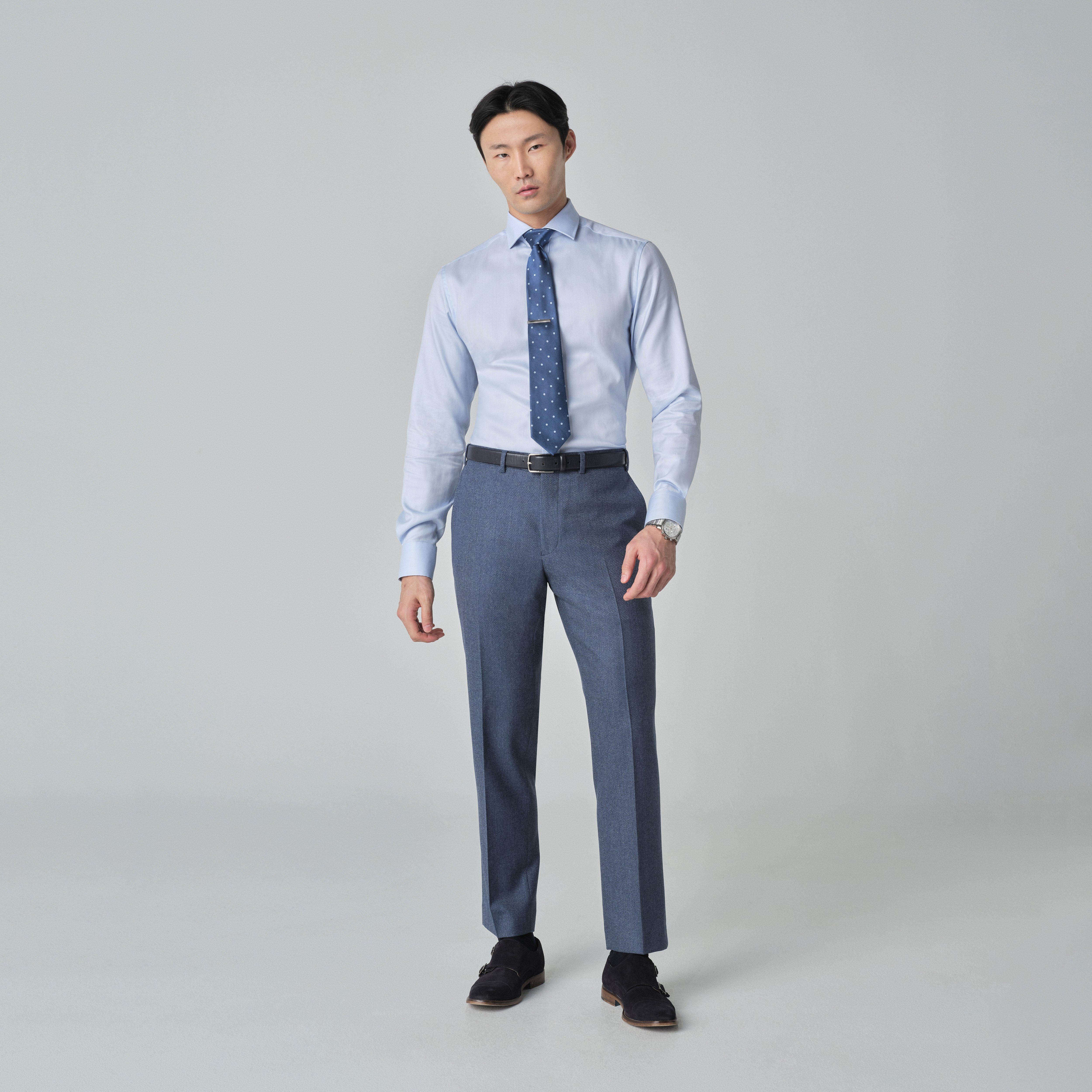 Product thumbnail 3 Blue suit - Solid Design from Indochino Collection