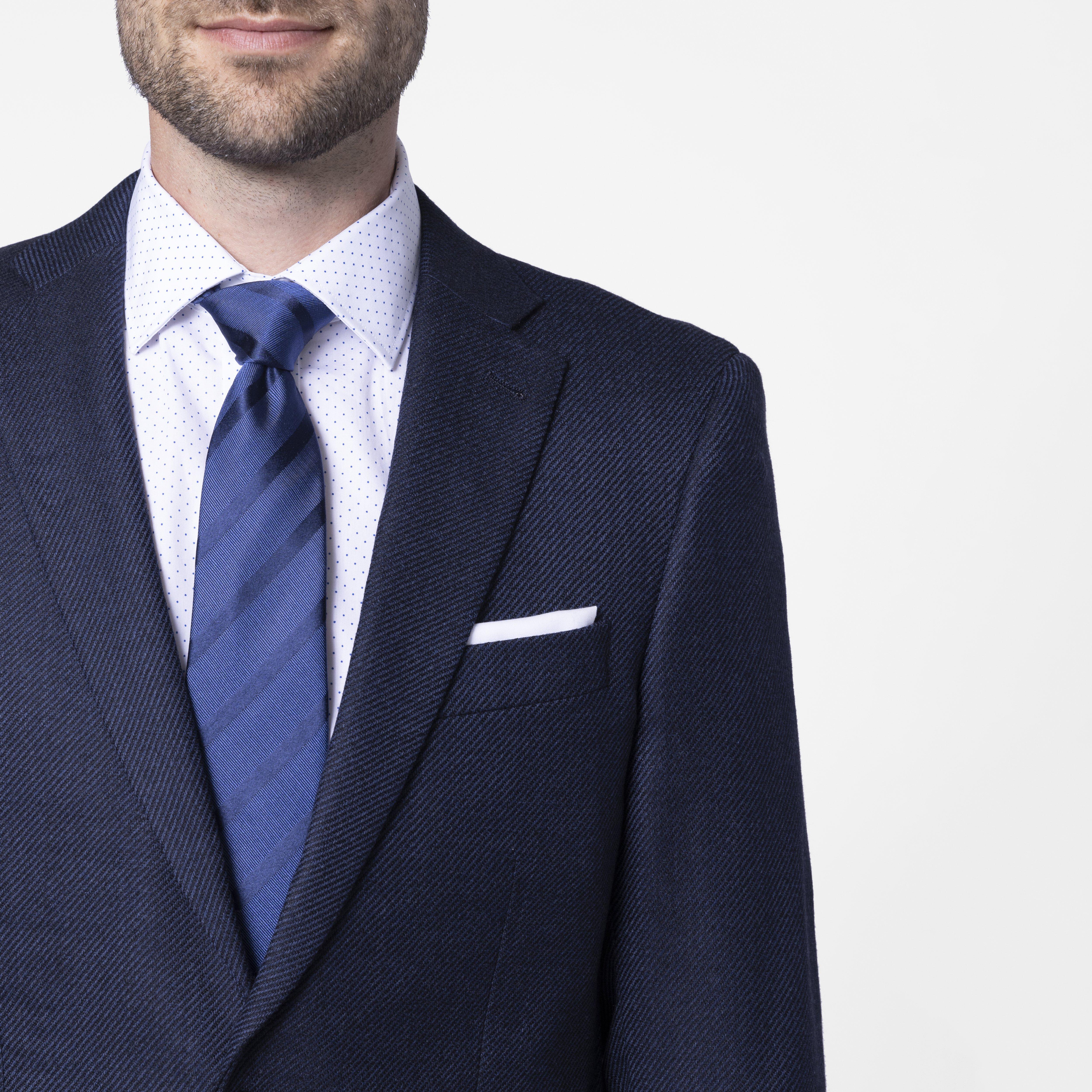 Product thumbnail 2 Navy blazer - Solid Design from Italian Indochino Collection