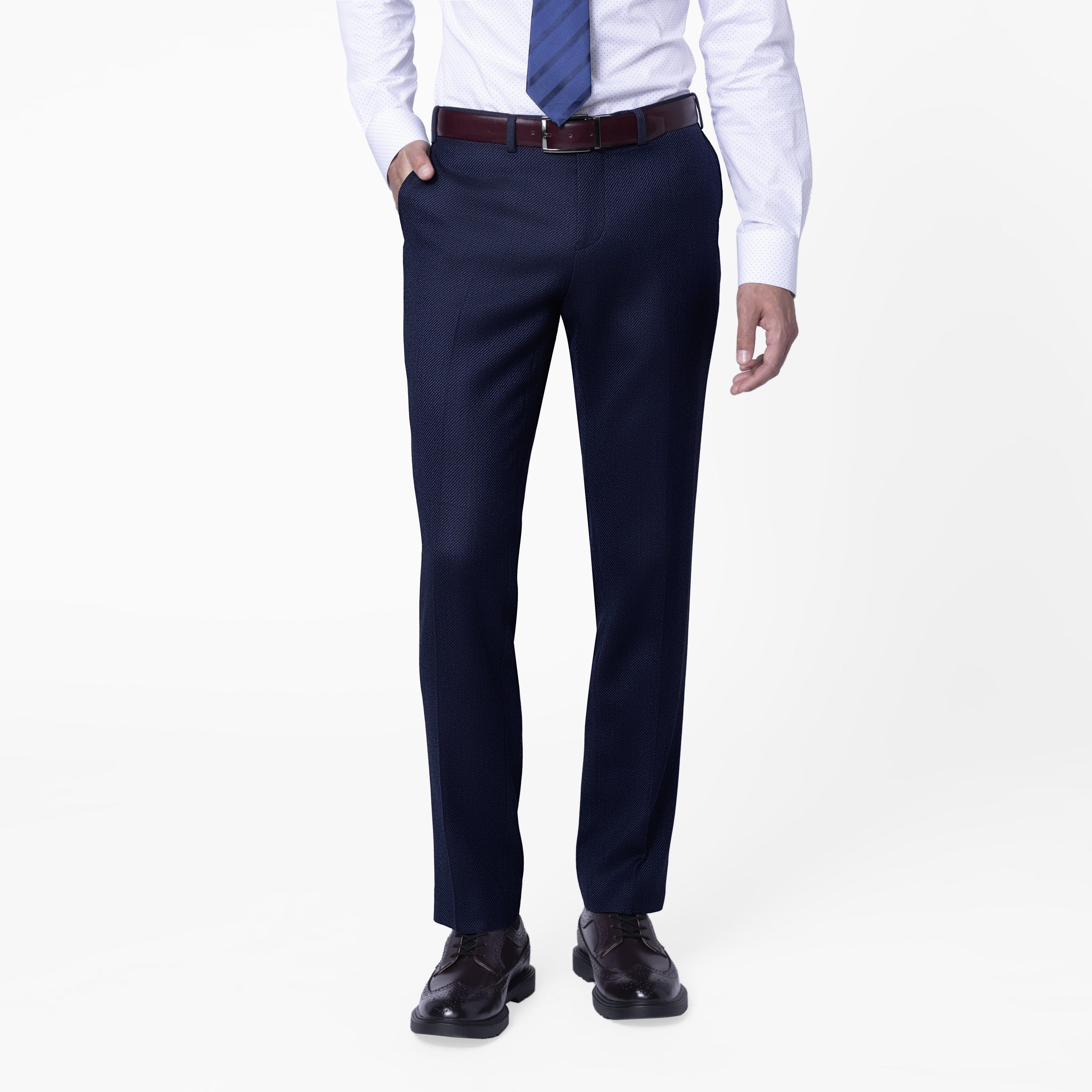 【専用】HIGH-END FLANNELANA WOOL WIDE SLACKS Wide leg wool-flannel suit trousers