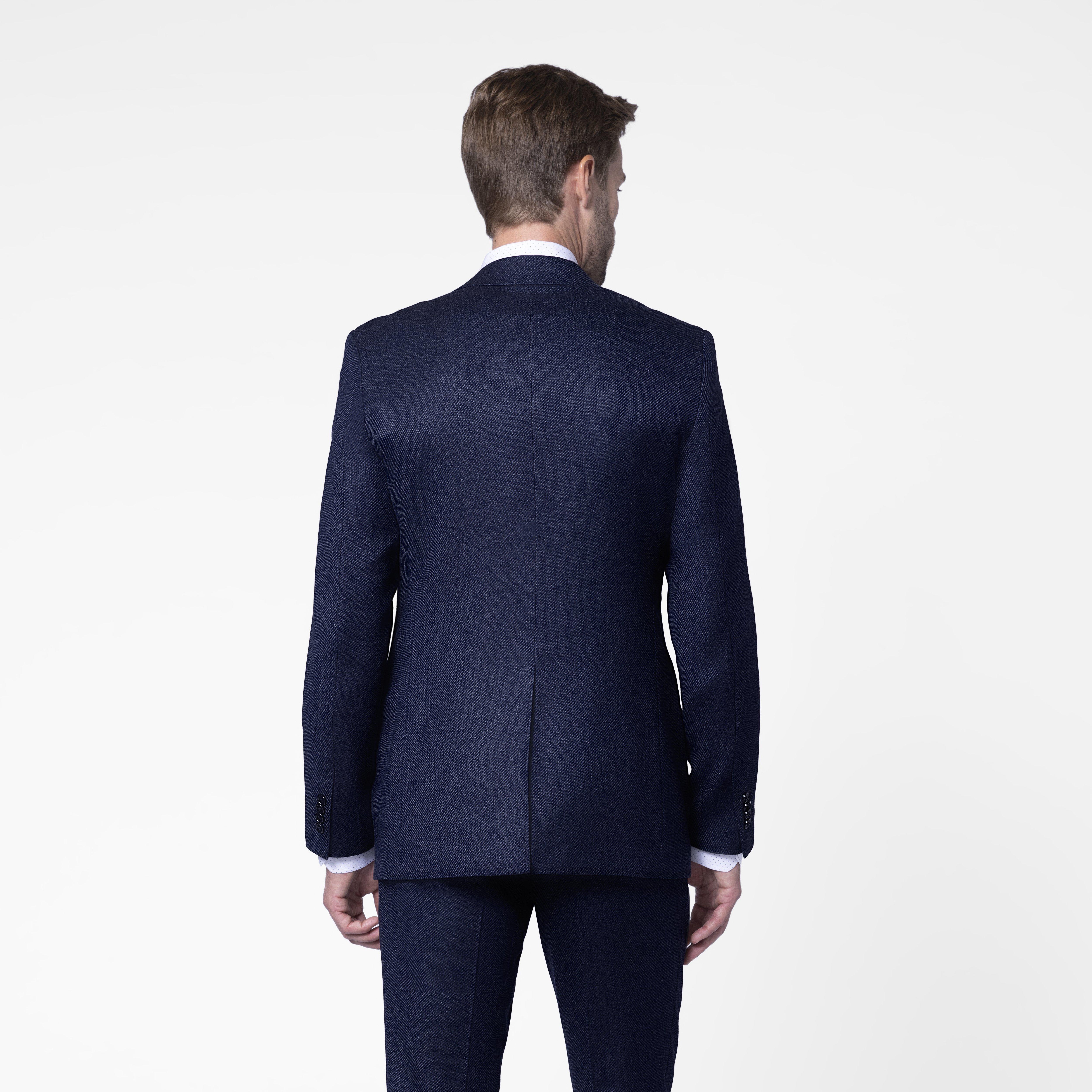 Product thumbnail 2 Navy suit - Solid Design from Italian Indochino Collection