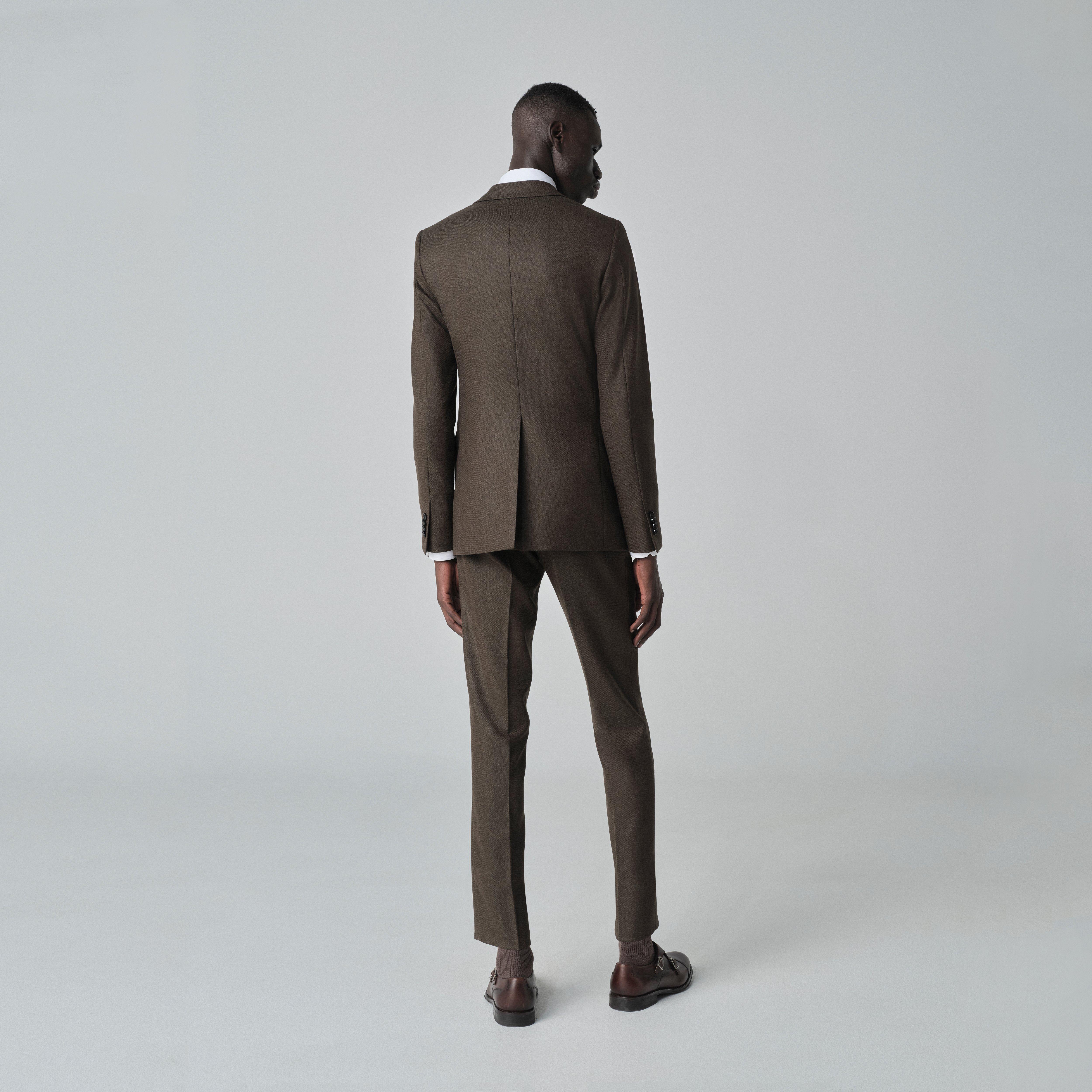 Product thumbnail 2 Olive suit - Solid Design from Indochino Collection