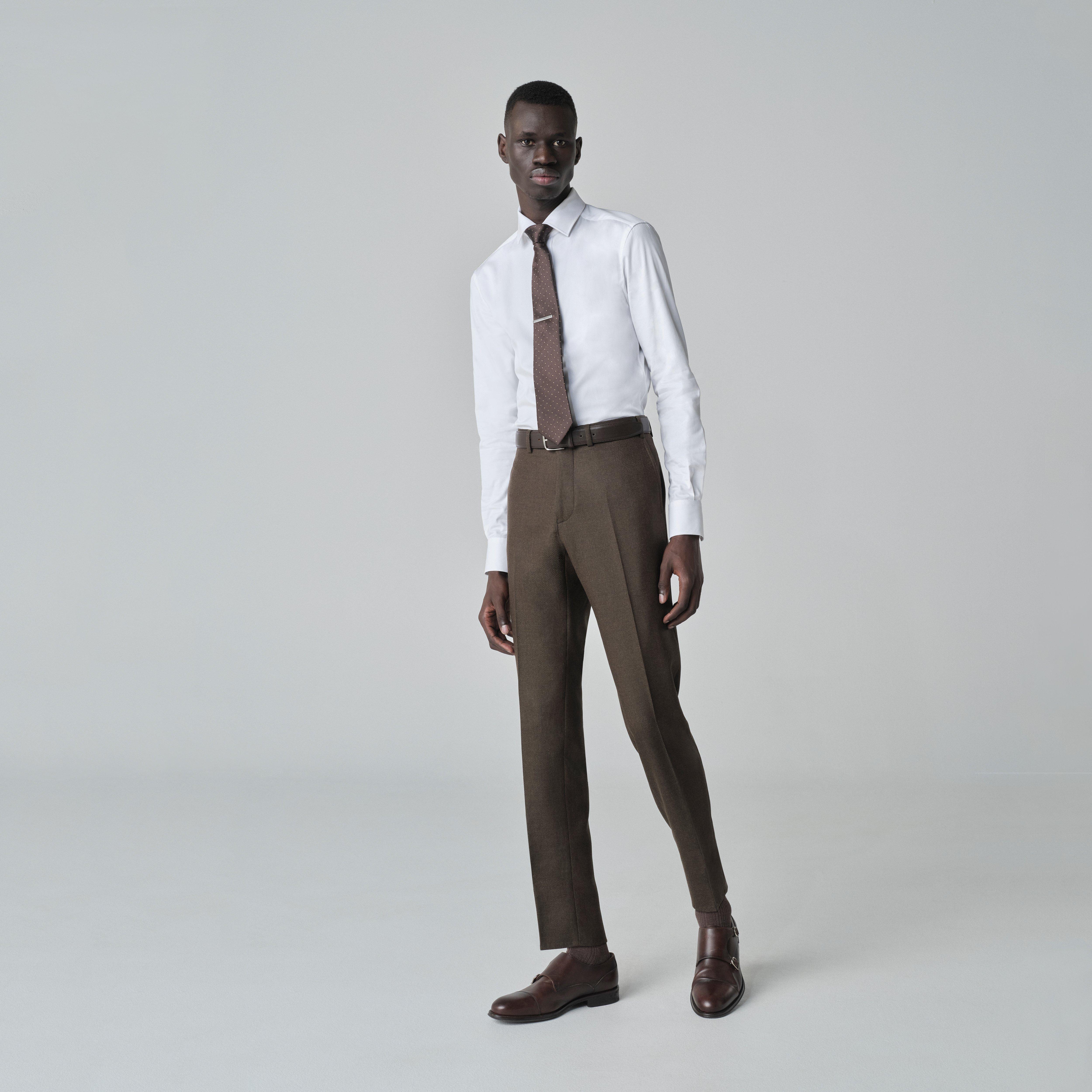 Product thumbnail 3 Olive suit - Solid Design from Indochino Collection