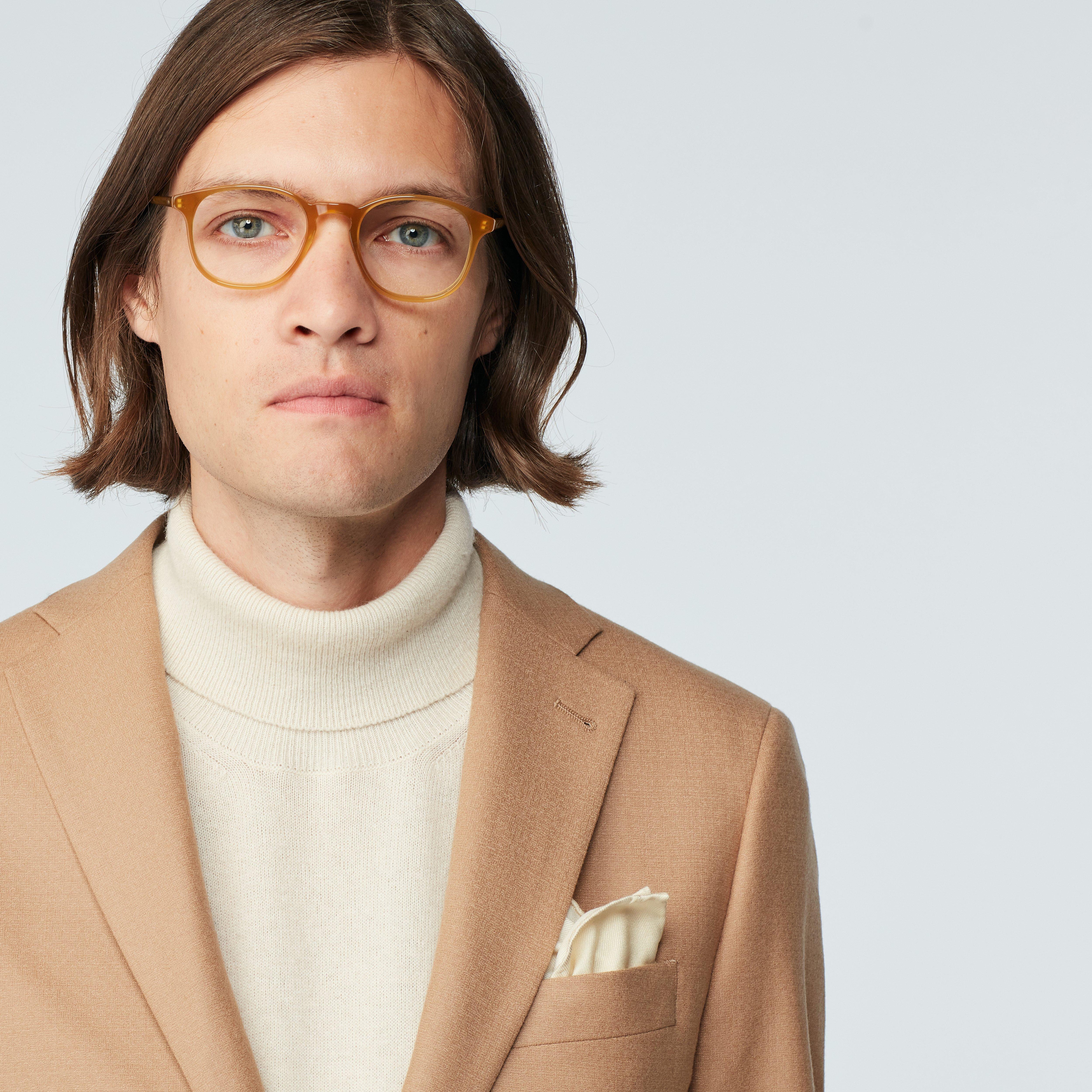 Product thumbnail 4 Camel blazer - Monza Pattern Design from Italian Indochino Collection