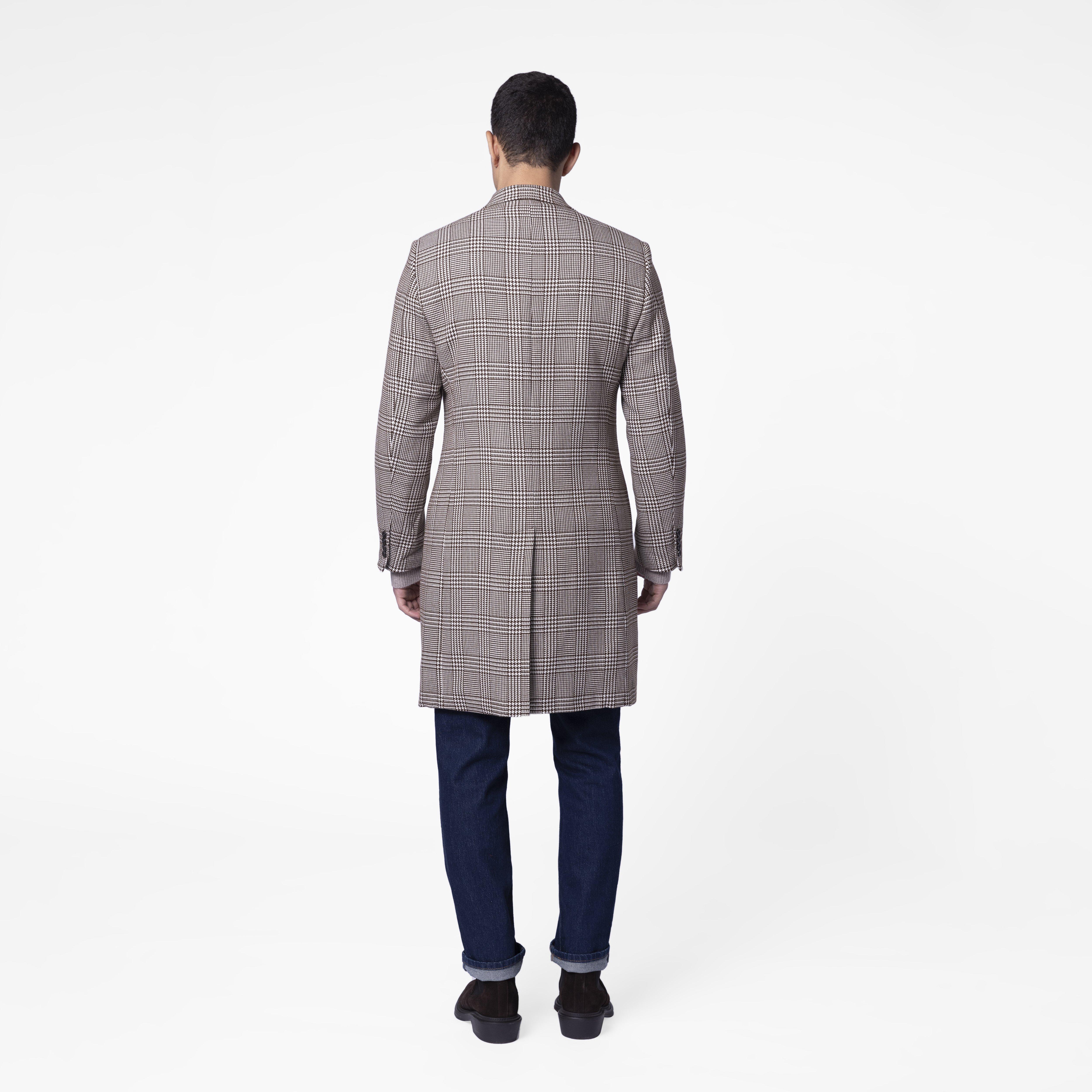 Product thumbnail 2 Brown outerwear - Plaid Design from Indochino Collection