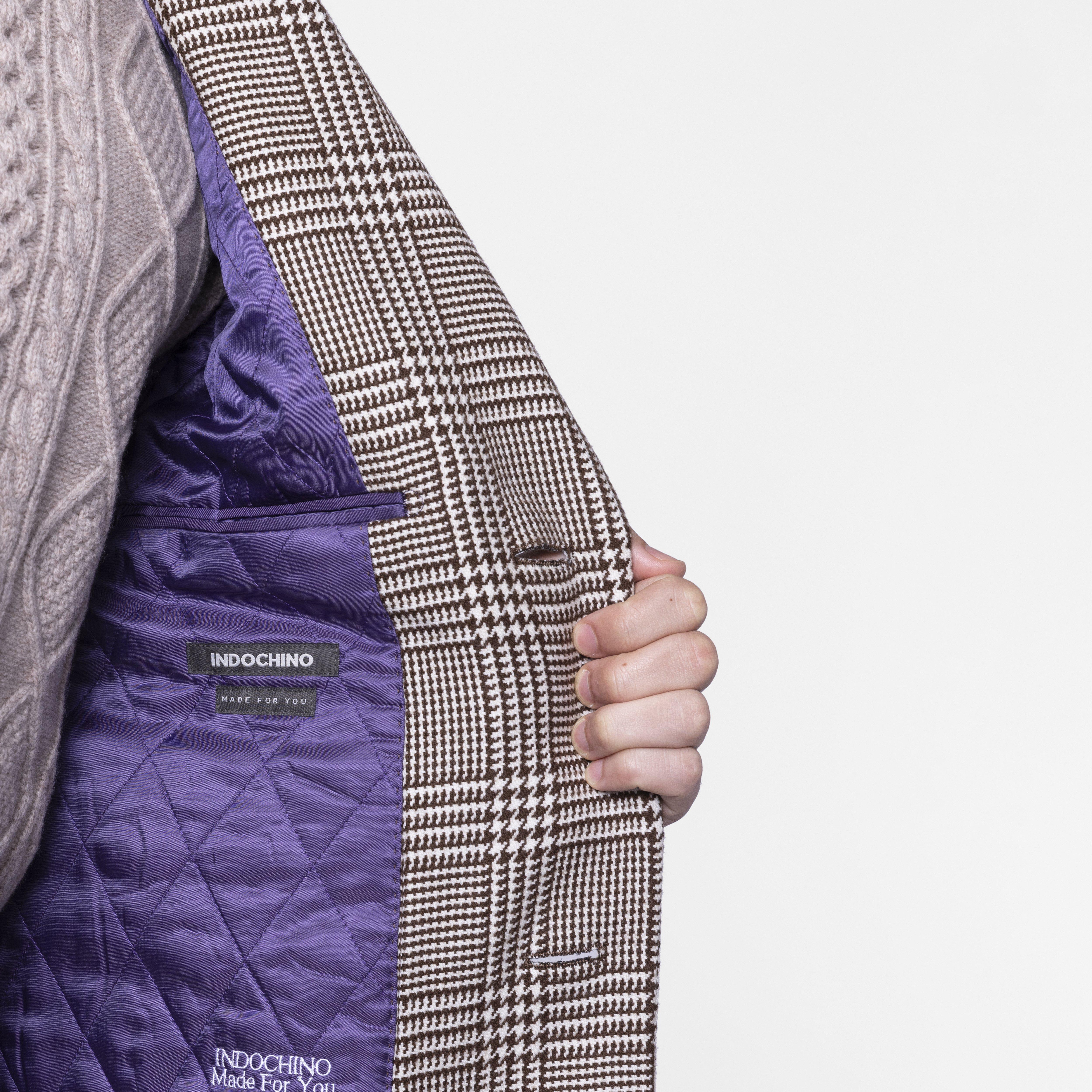 Product thumbnail 3 Brown outerwear - Plaid Design from Indochino Collection