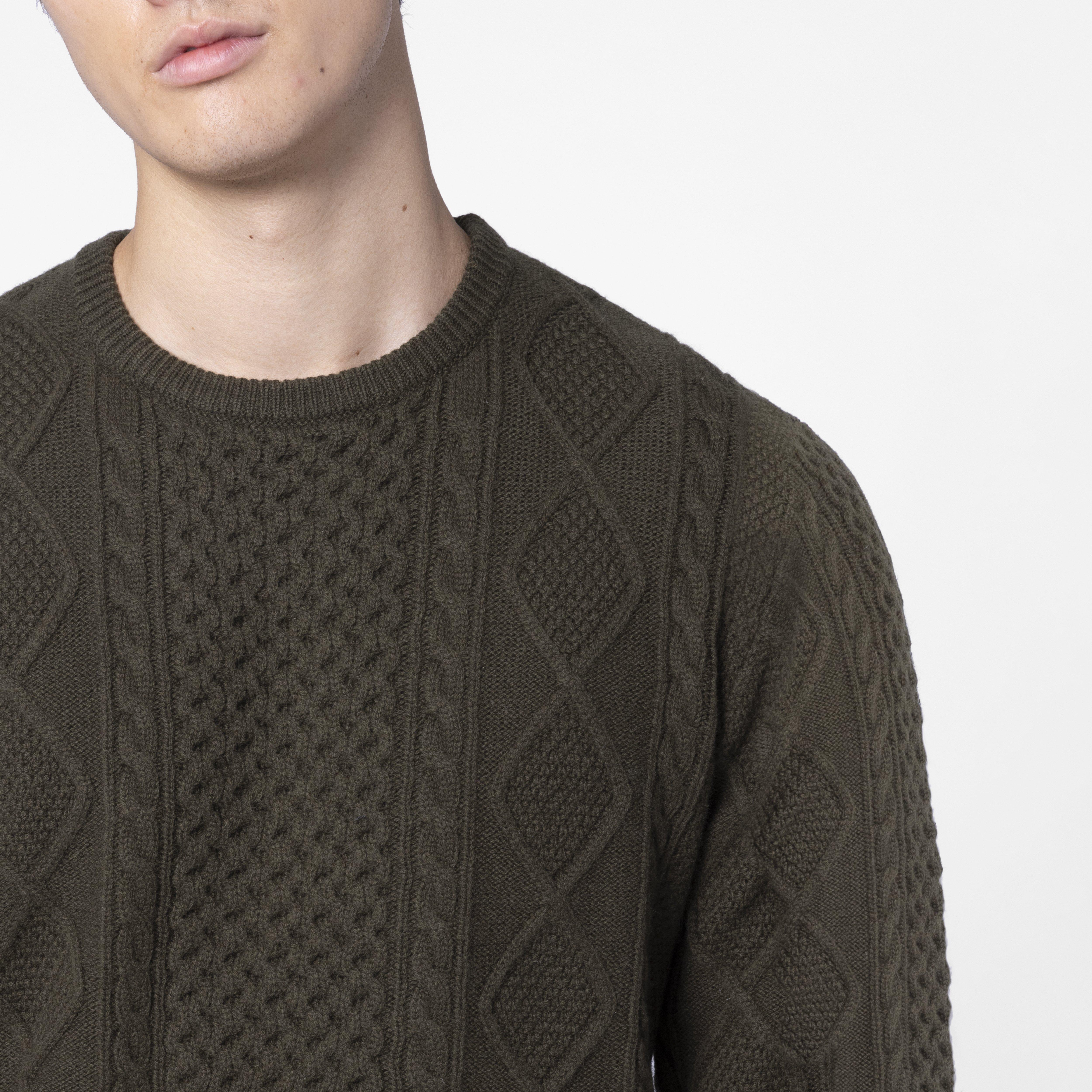 Product thumbnail 3 Olive knitwear - Solid Design from Indochino Collection
