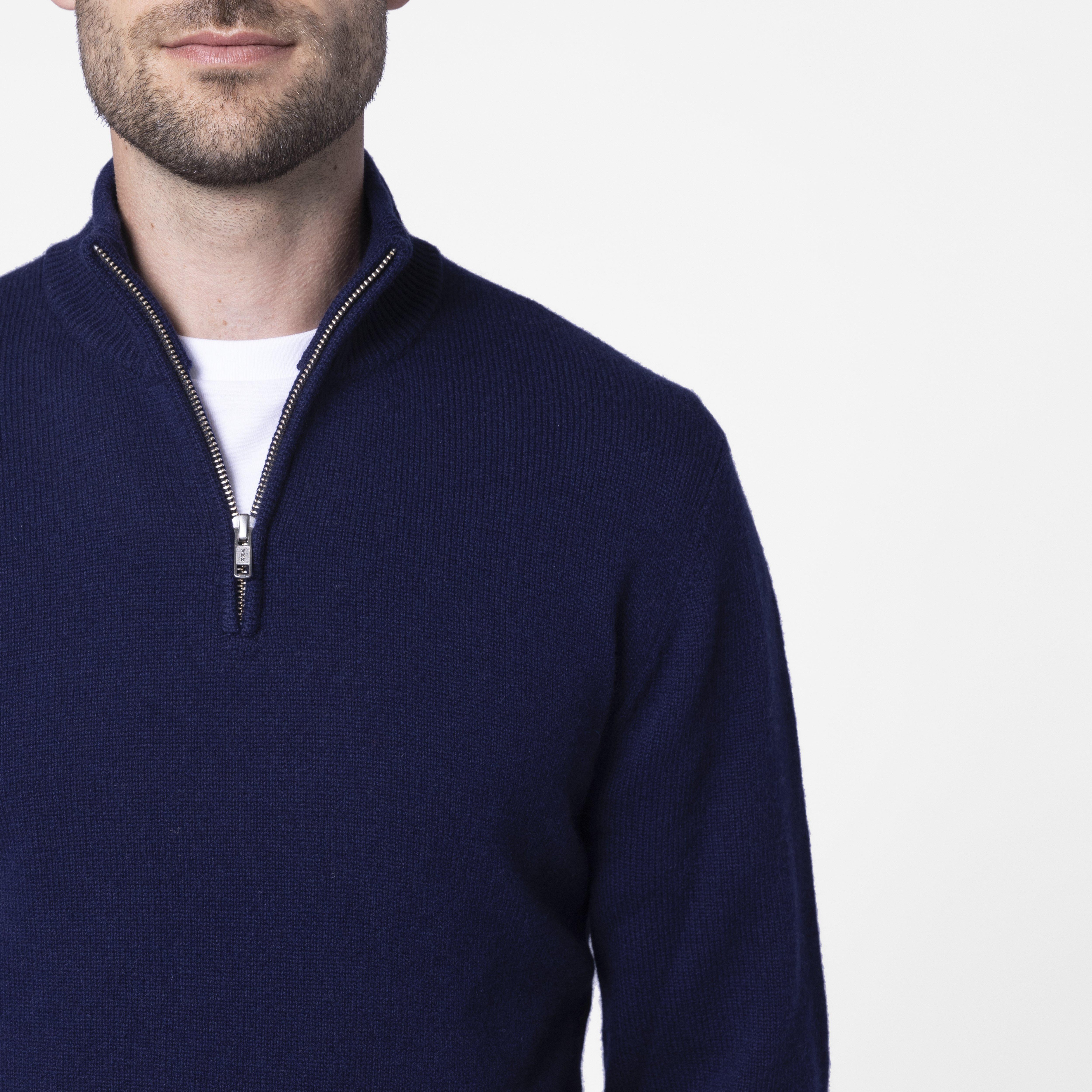 Product thumbnail 3 Navy knitwear - Solid Design from Indochino Collection