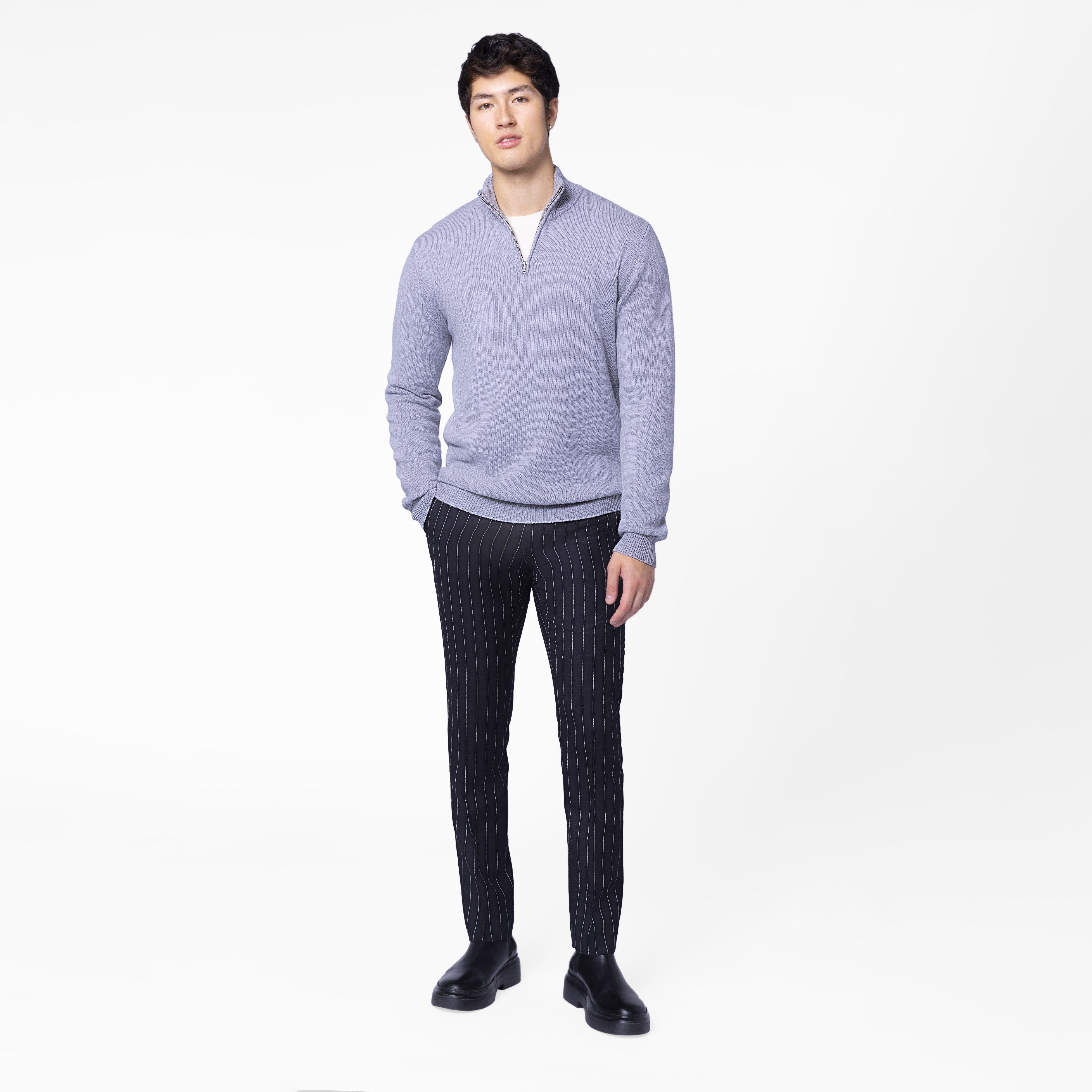 Gray knitwear - Solid Design from Indochino Collection