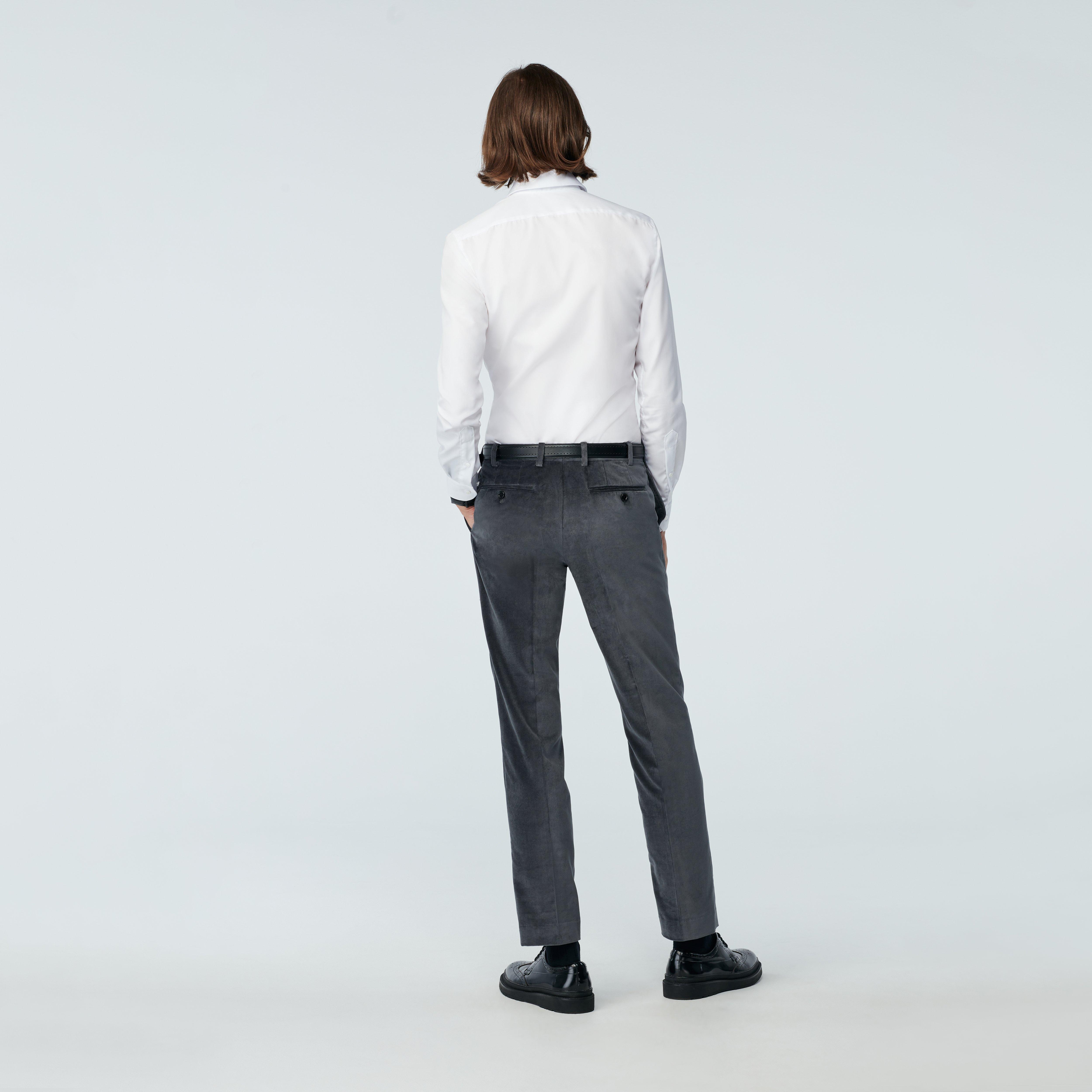 Product thumbnail 2 Gray pants - Harford Solid Design from Indochino Collection