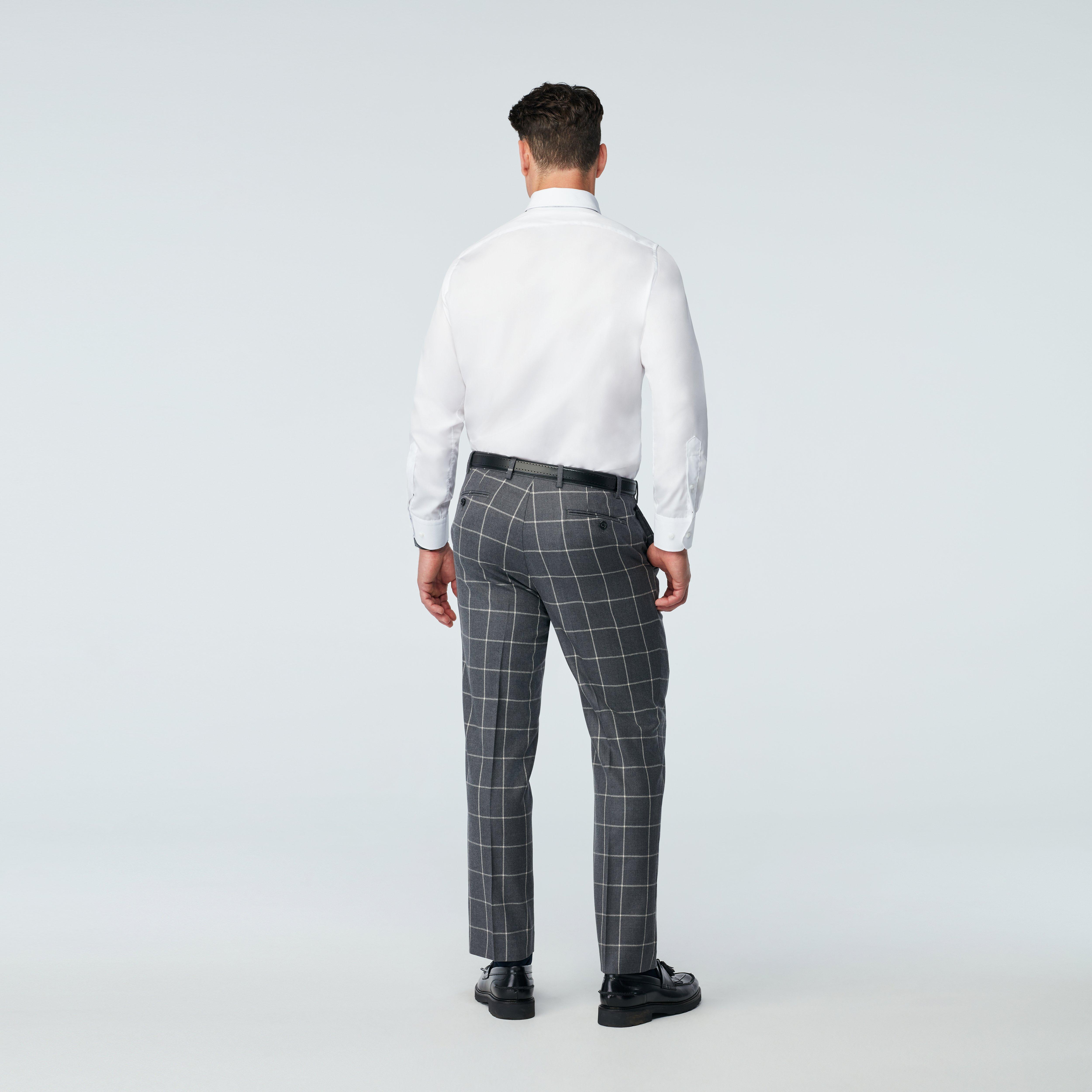 Product thumbnail 2 Gray pants - Durham Checked Design from Seasonal Indochino Collection