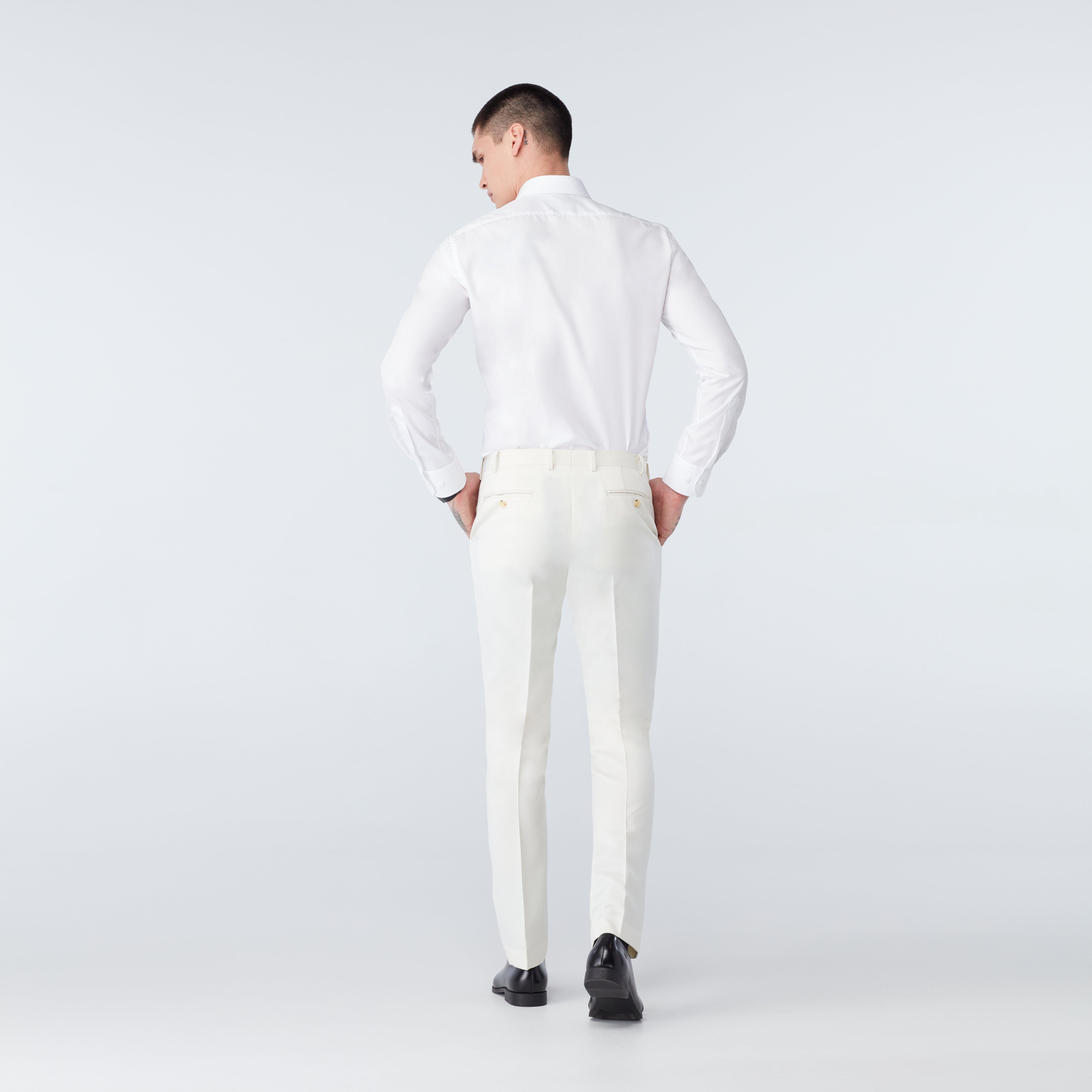 Product thumbnail 4 White suit - Solid Design from Spring / Summer Indochino Collection