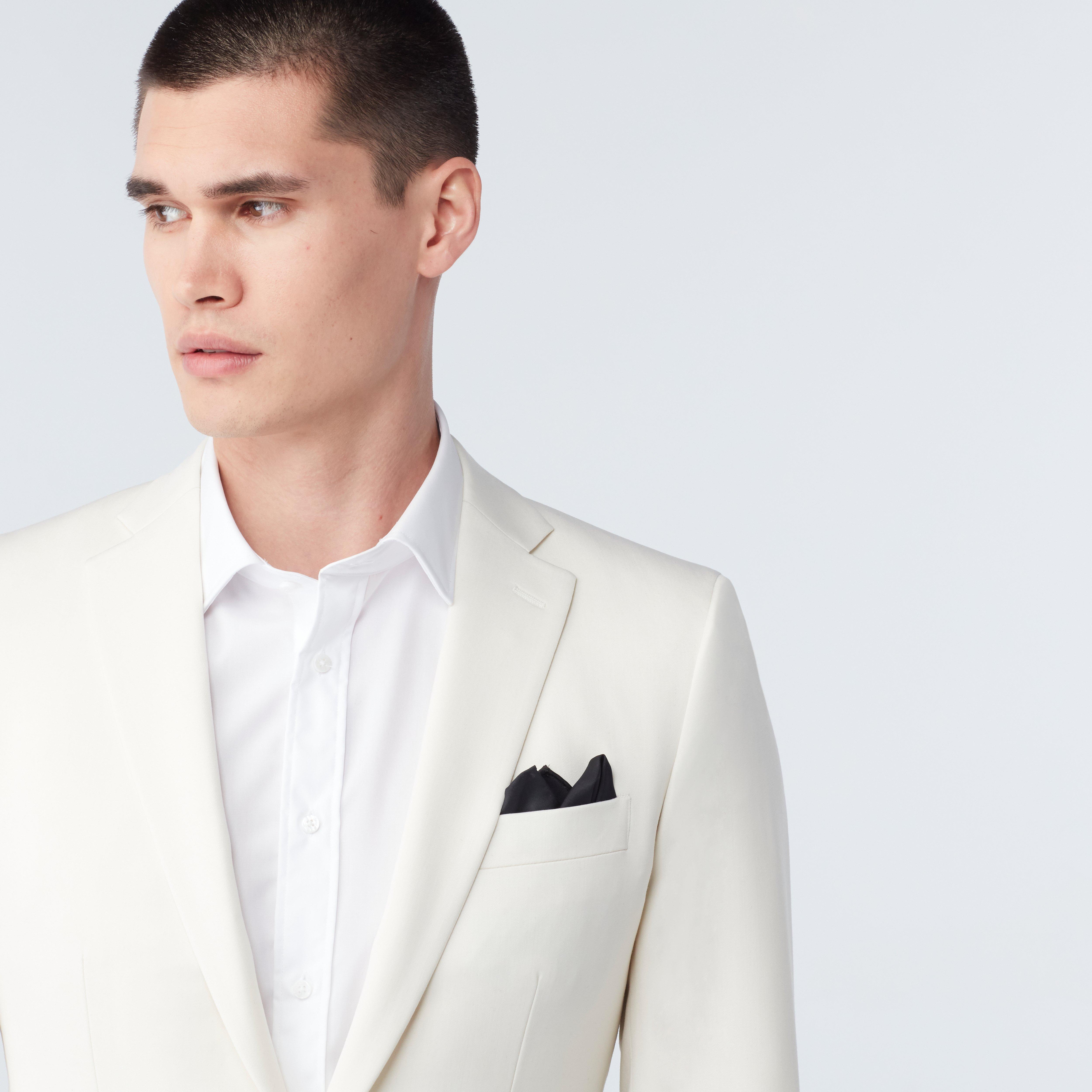 Product thumbnail 6 White suit - Solid Design from Spring / Summer Indochino Collection