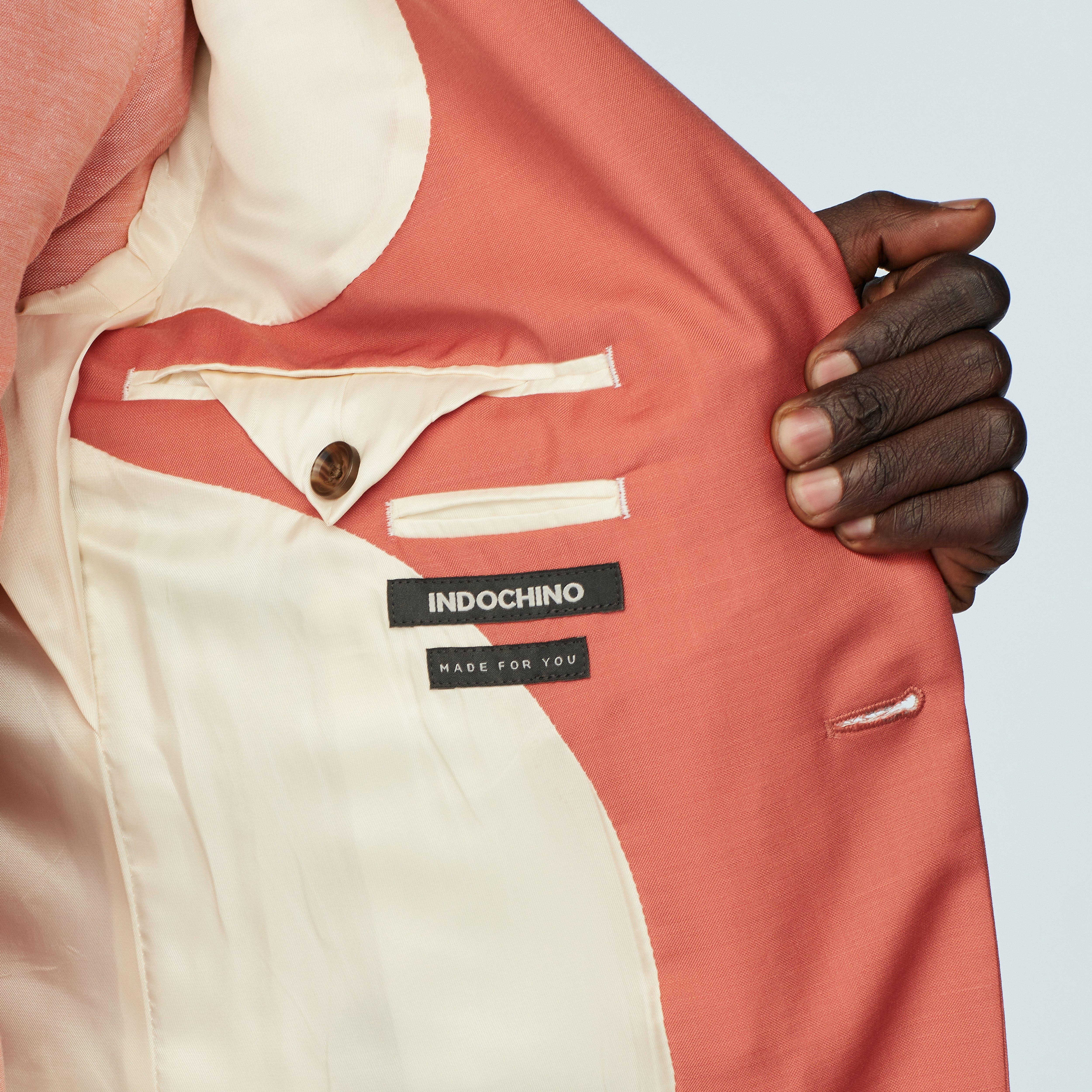 Product thumbnail 3 Orange blazer - Hamilton Solid Design from Luxury Indochino Collection