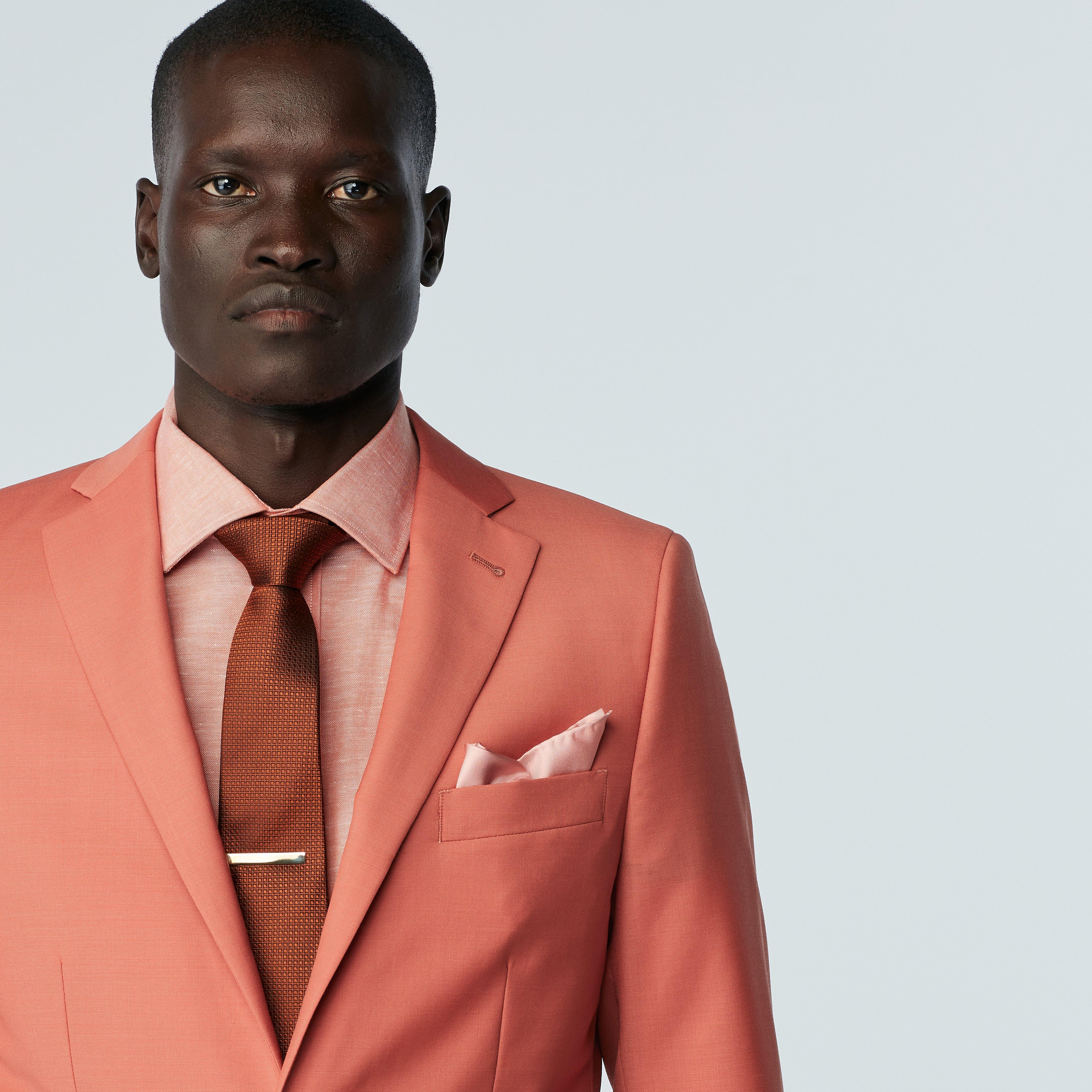Product thumbnail 4 Orange blazer - Hamilton Solid Design from Luxury Indochino Collection