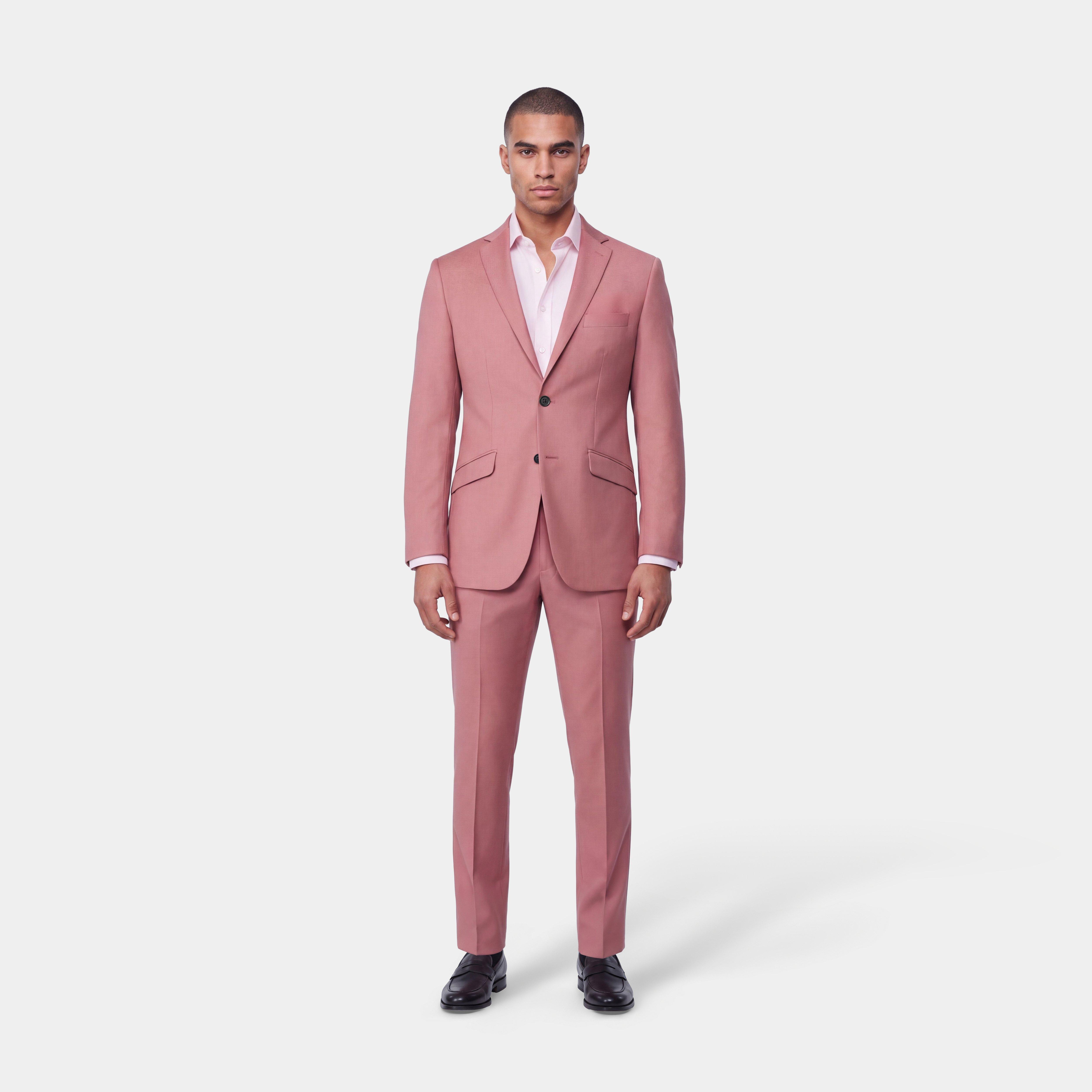 Indochino Men's Custom Harrogate Pink Suit