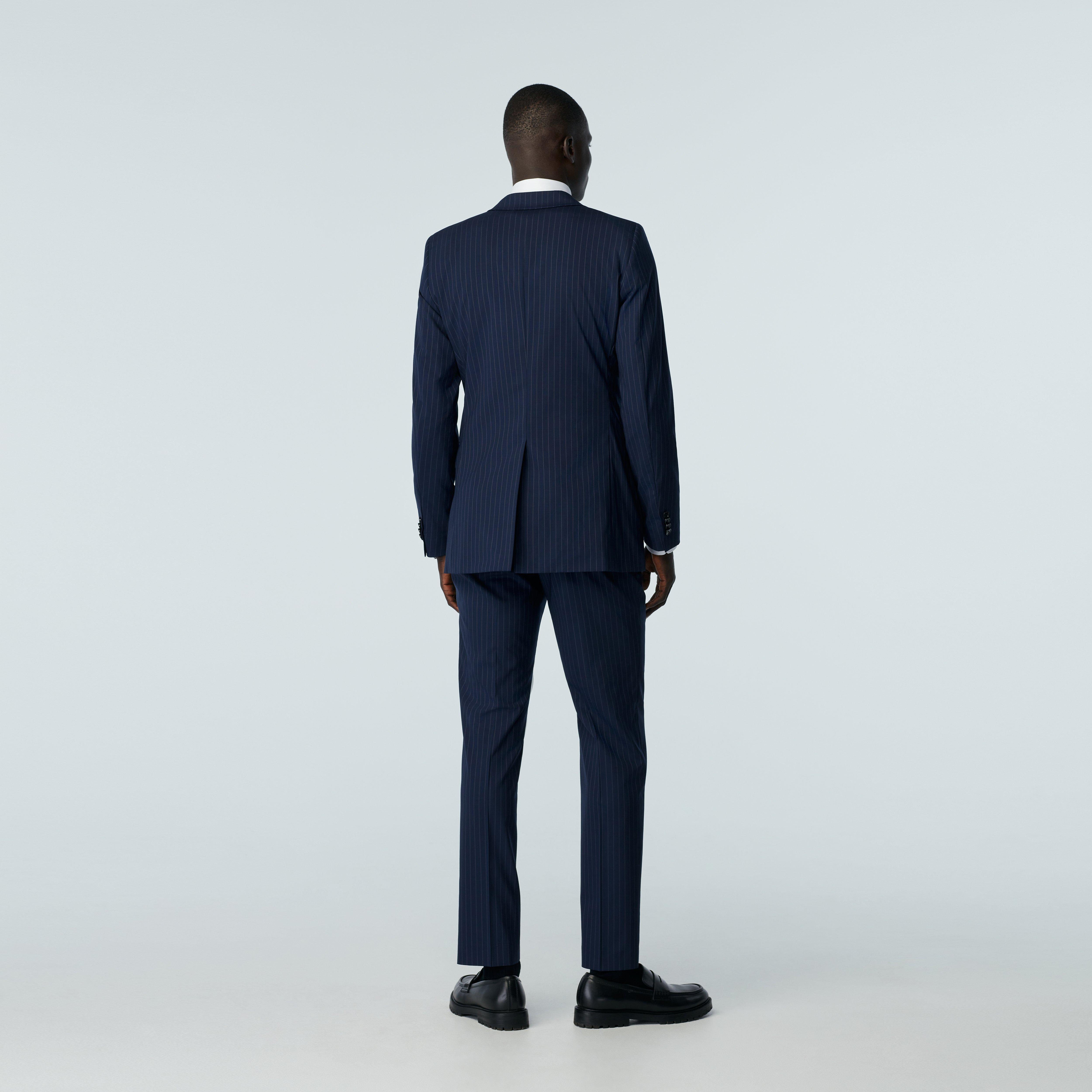 Product thumbnail 2 Navy suit - Howell Striped Design from Luxury Spring / Summer Indochino Collection