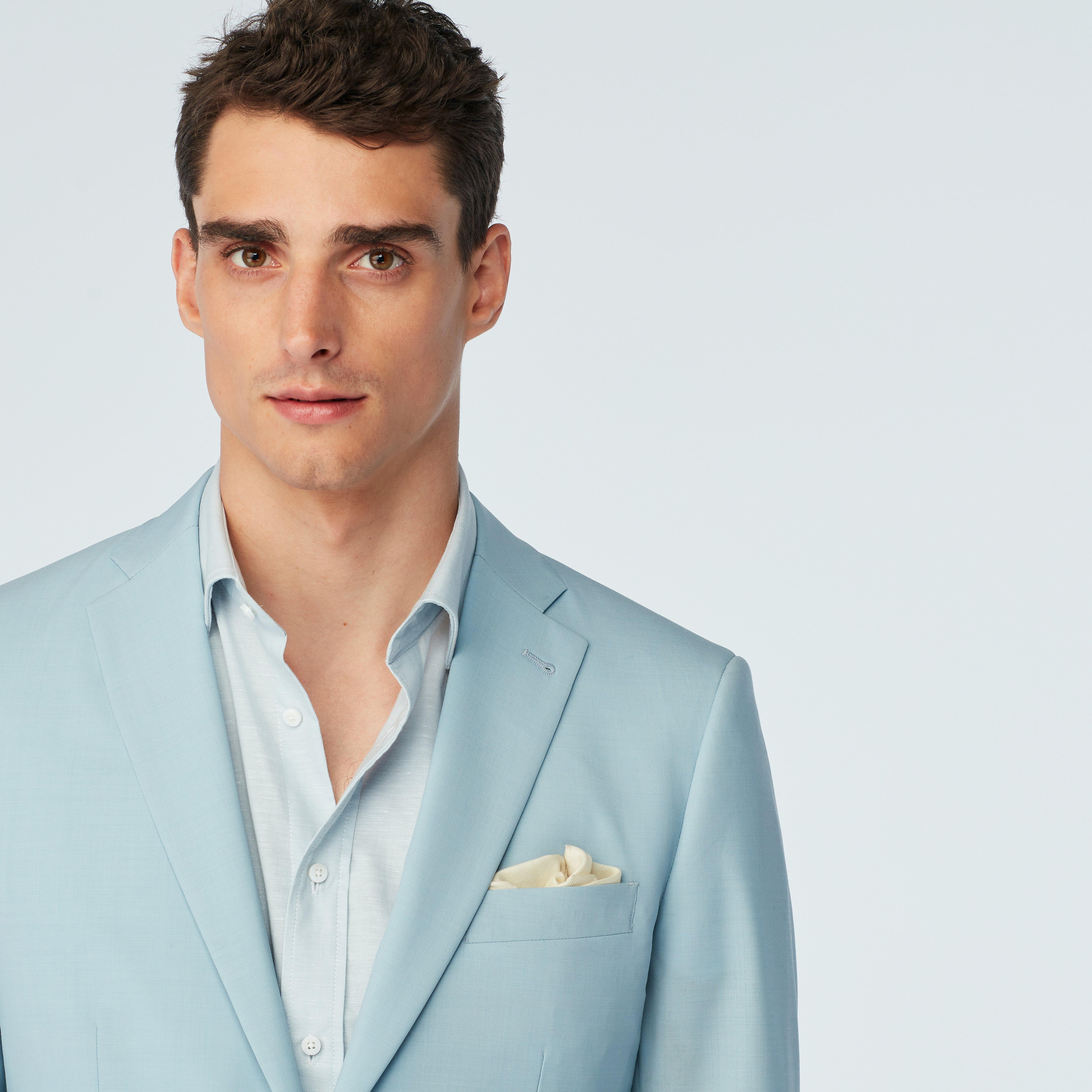 Product thumbnail 6 Blue suit - Howell Striped Design from Luxury Indochino Collection