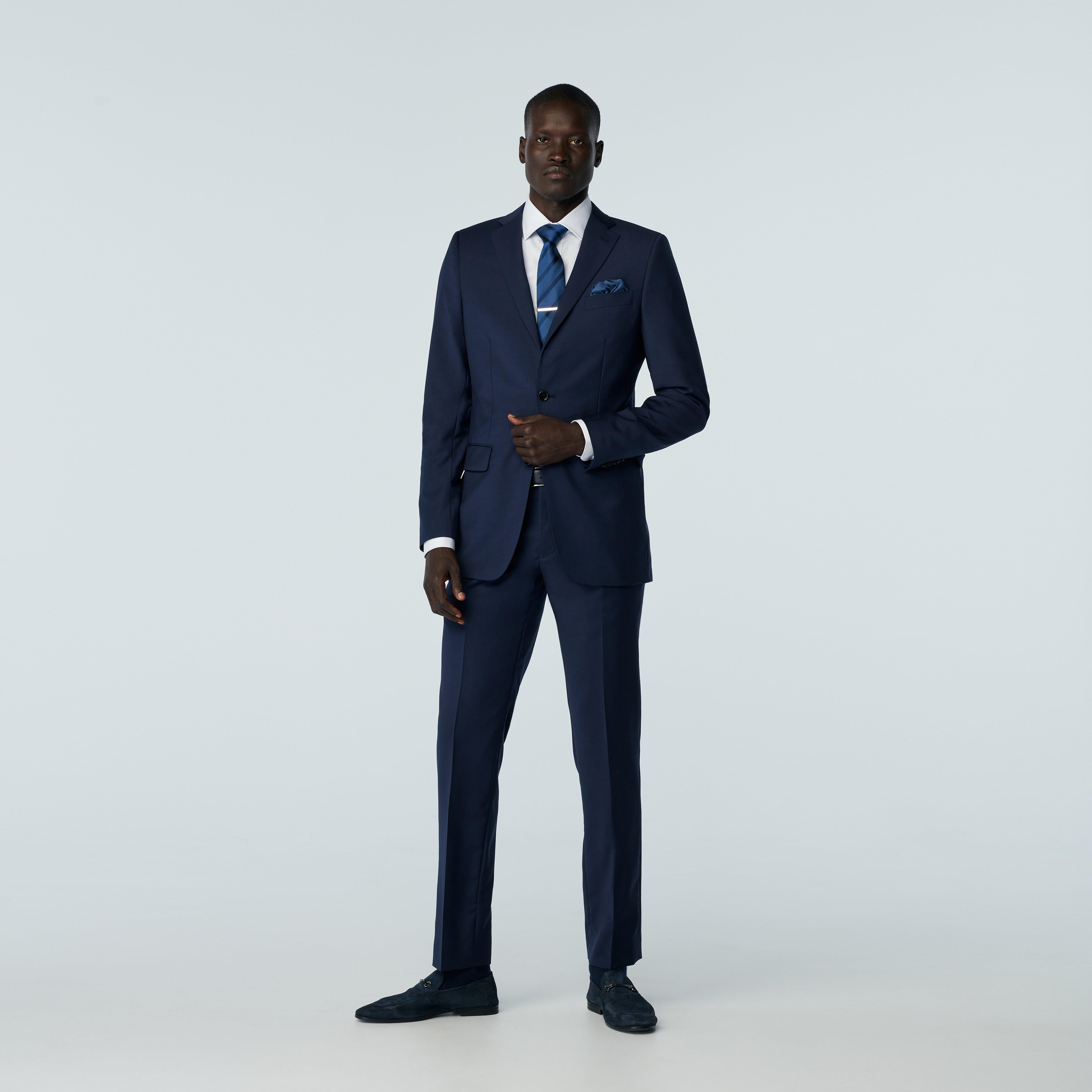 Navy suit - Solid Design from Premium Indochino Collection