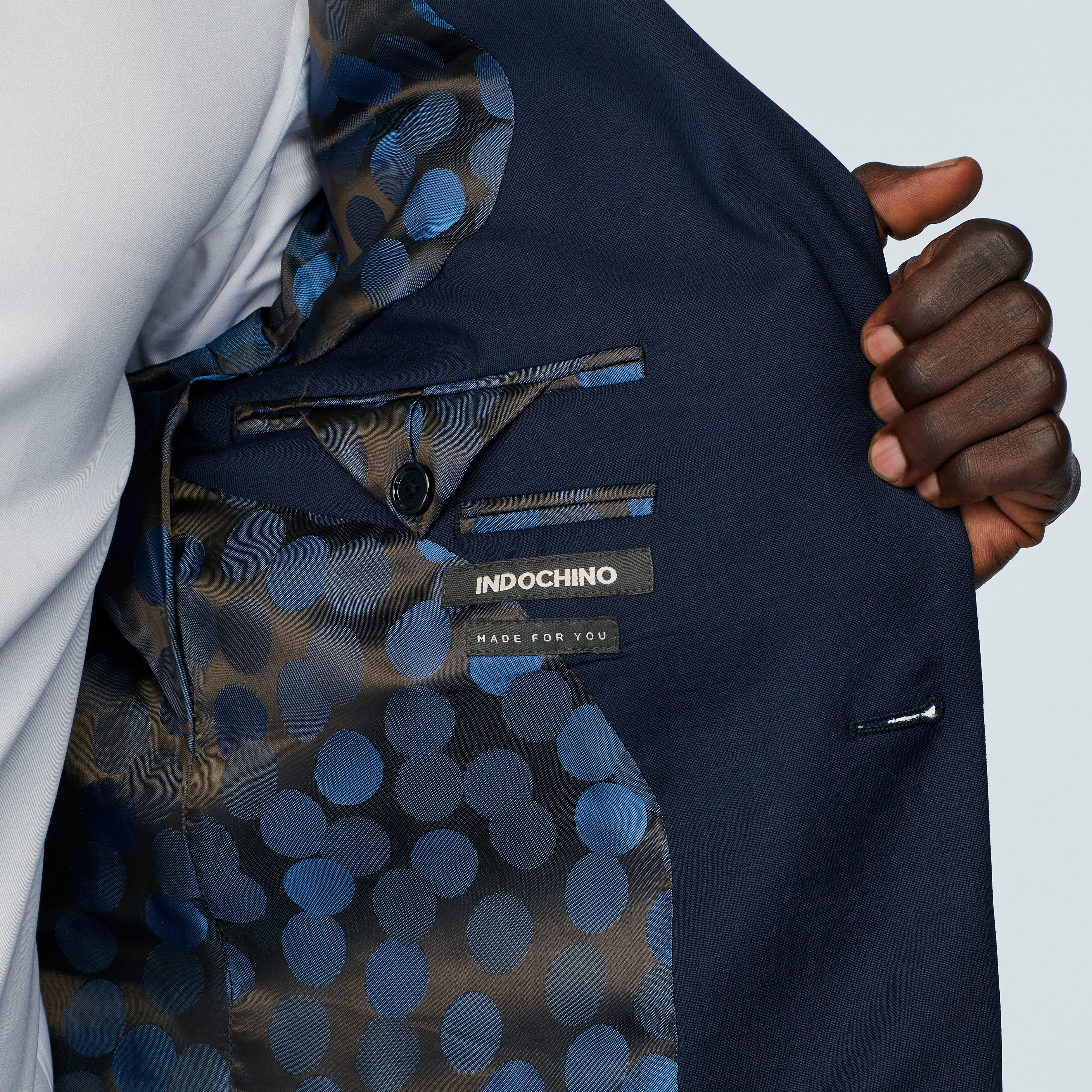 Product thumbnail 5 Navy suit - Solid Design from Premium Indochino Collection