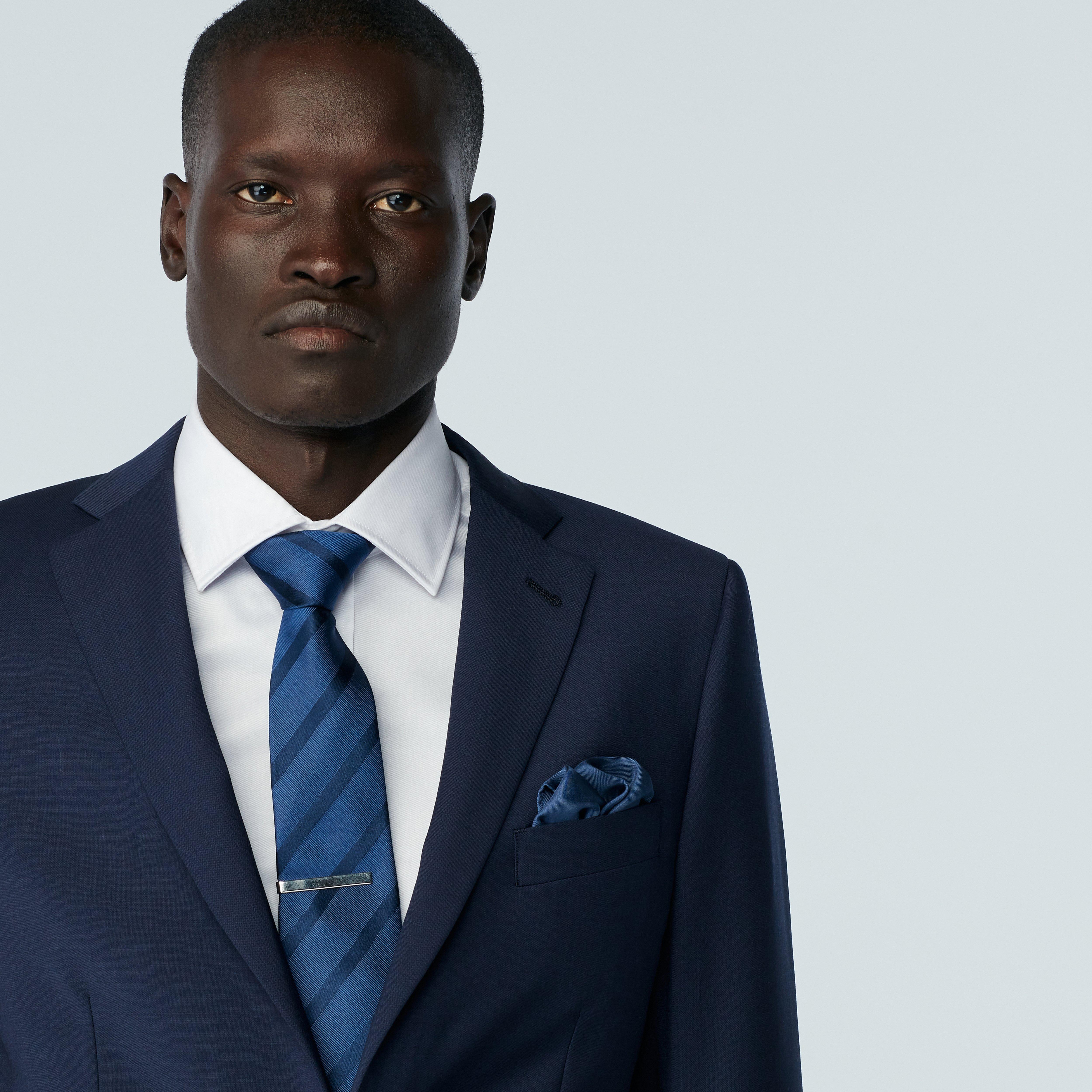 Product thumbnail 6 Navy suit - Solid Design from Premium Indochino Collection