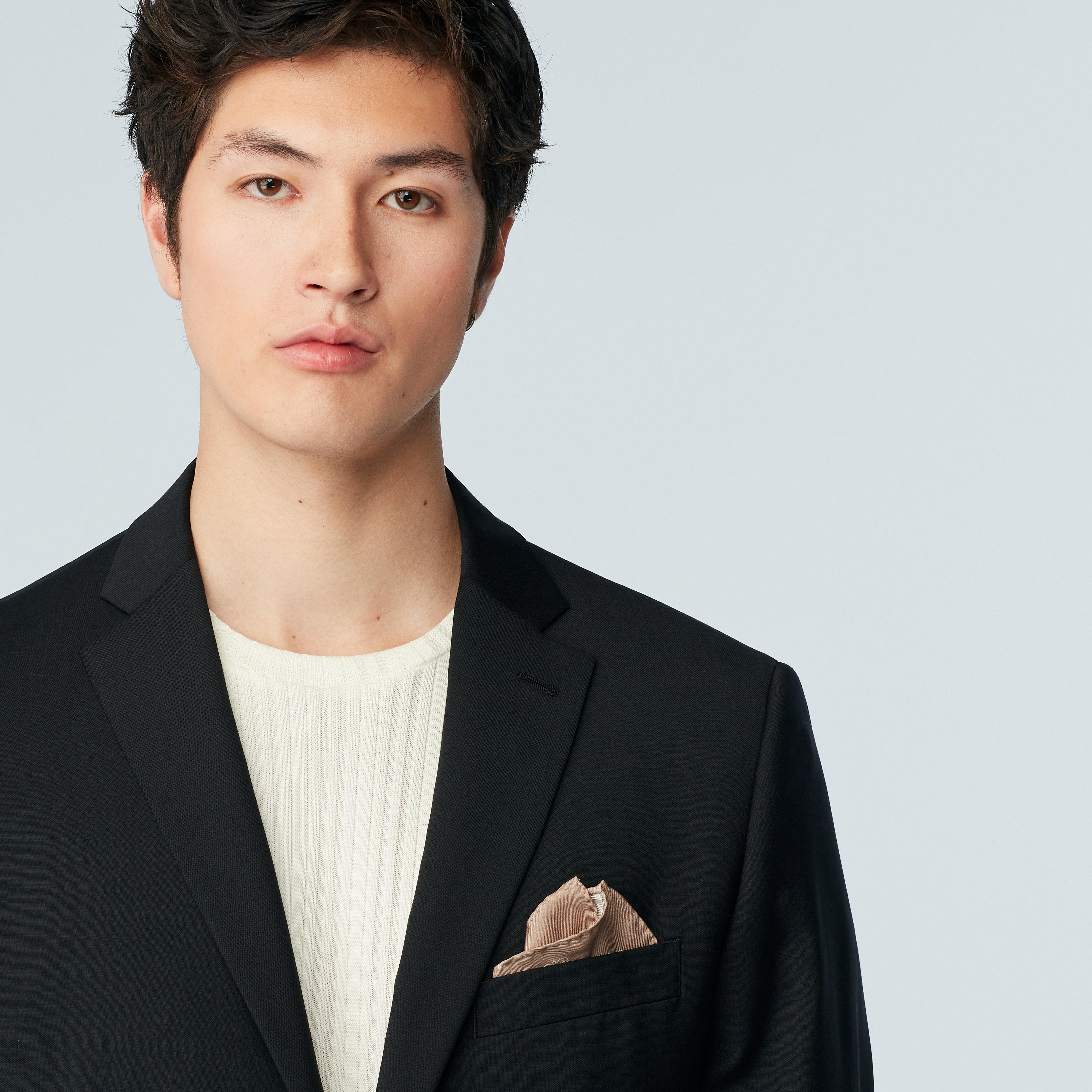 Product thumbnail 6 Black suit - Solid Design from Premium Indochino Collection